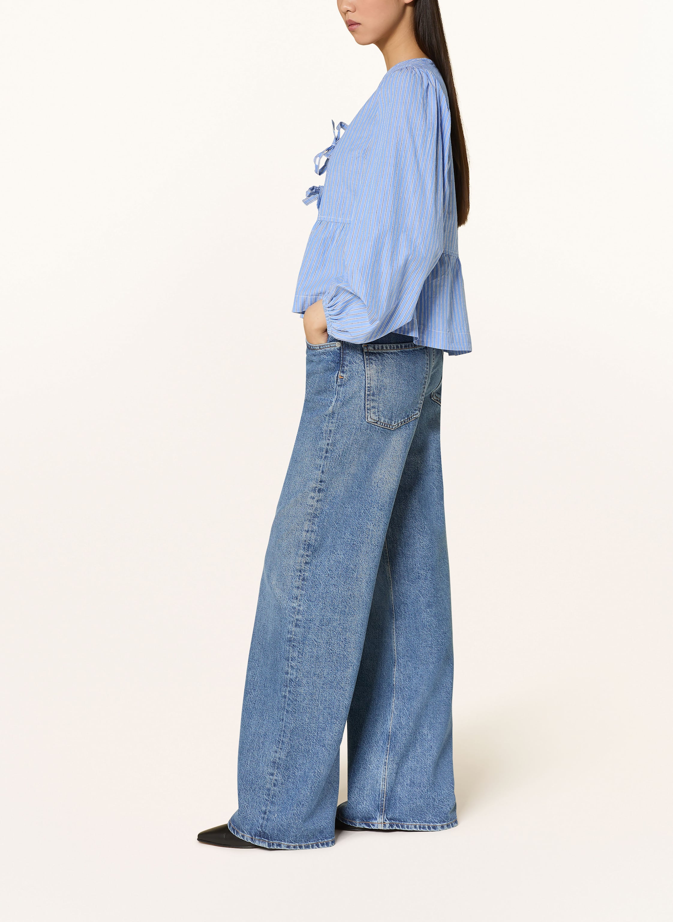 Thumbnail - Citizens Of Humanity Flared Jeans Paloma blau