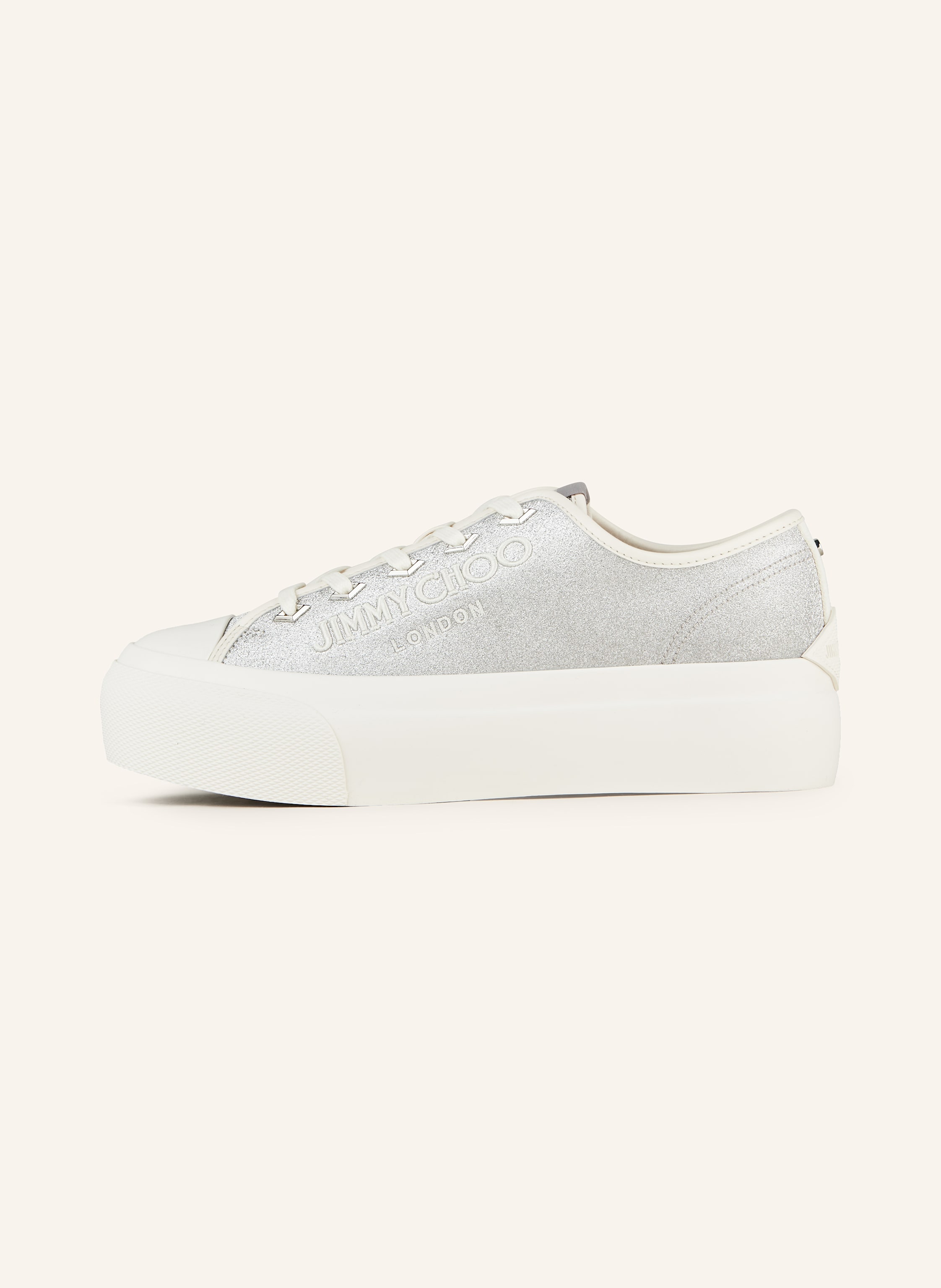 Thumbnail - Jimmy Choo Sneaker Palma Maxi/F silber