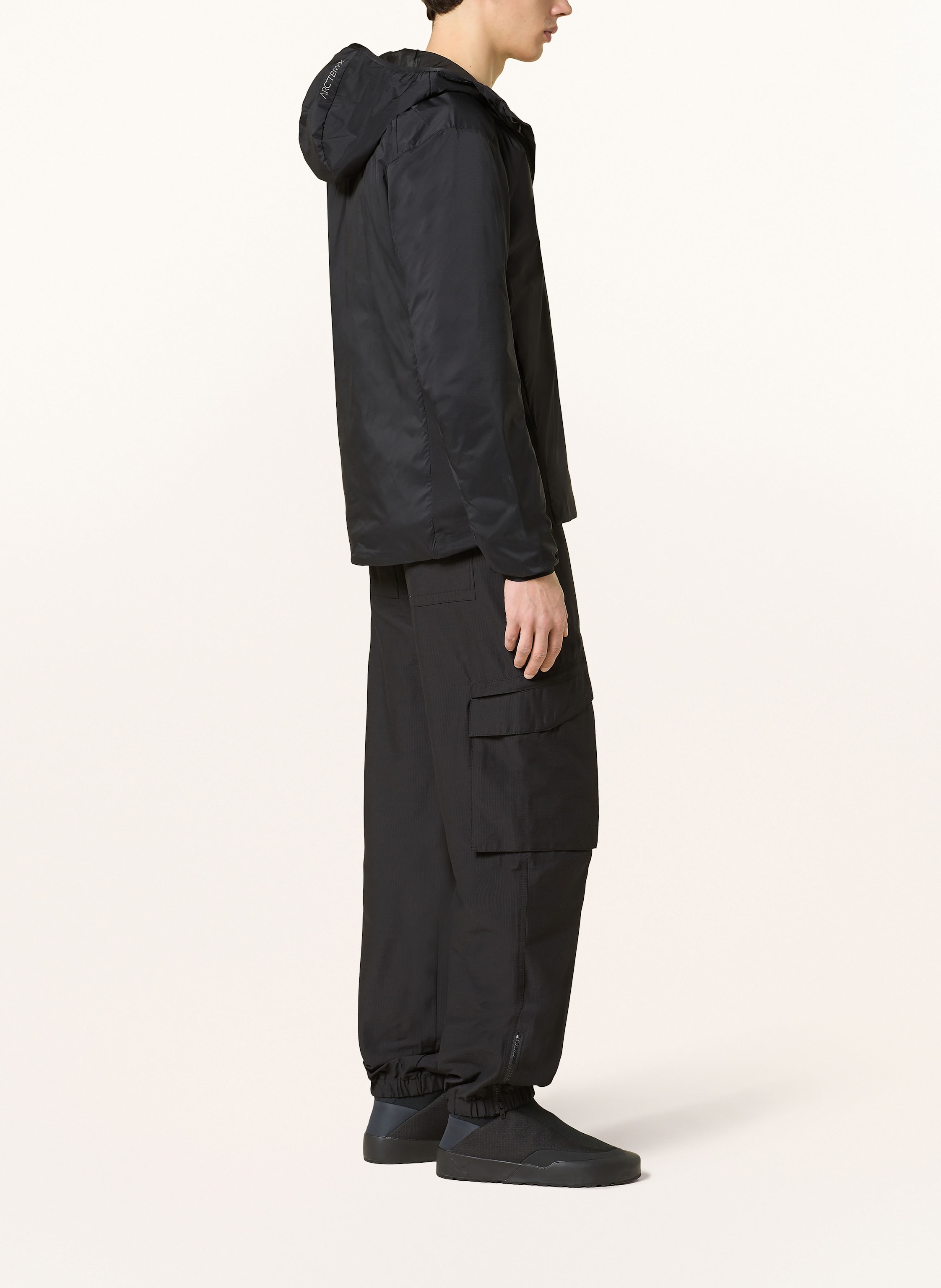 Thumbnail - Arc'teryx Funktionsjacke Atom Hoody schwarz