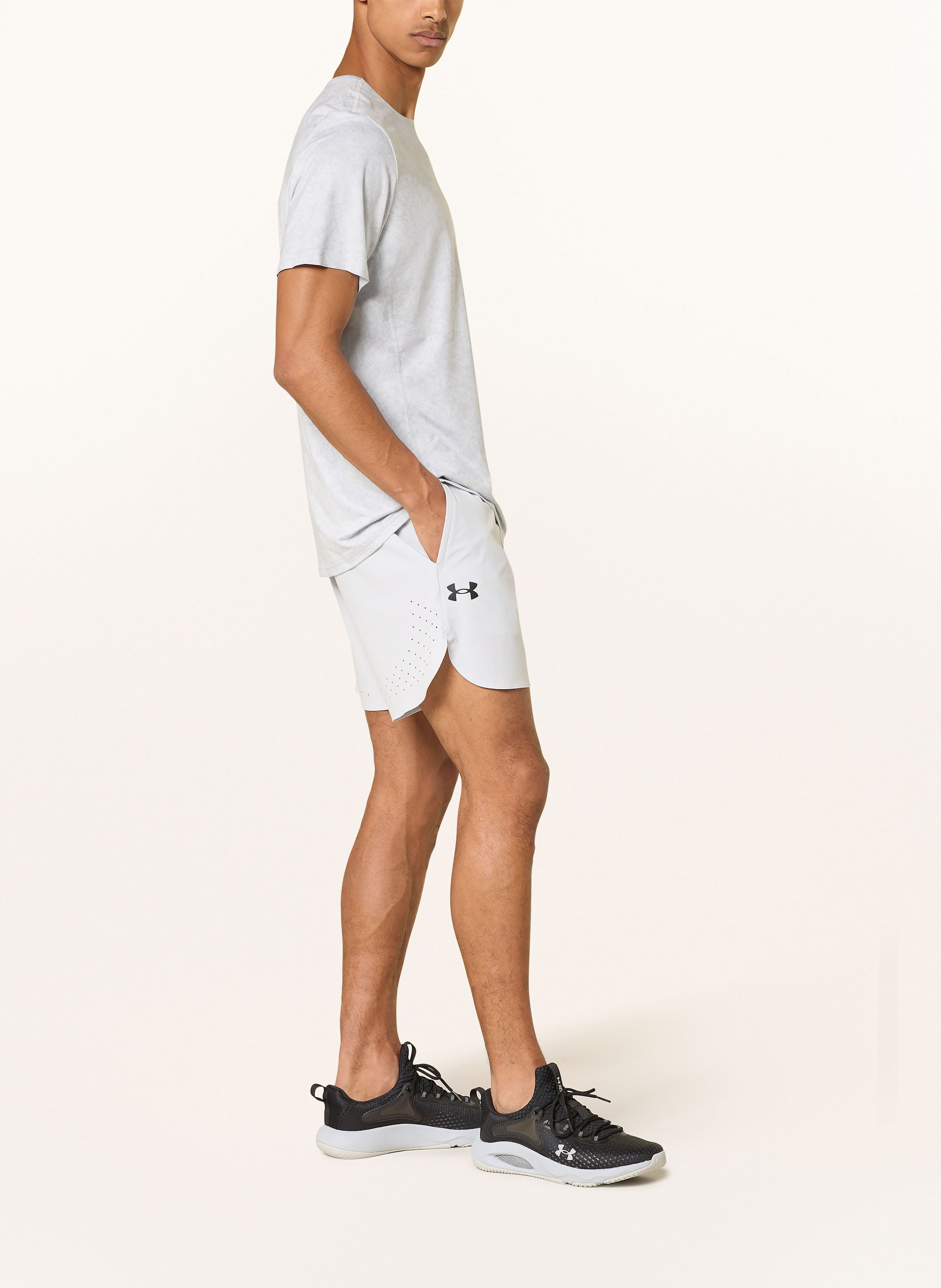 Thumbnail - Under Armour Trainingsshorts Ua Peak Woven grau