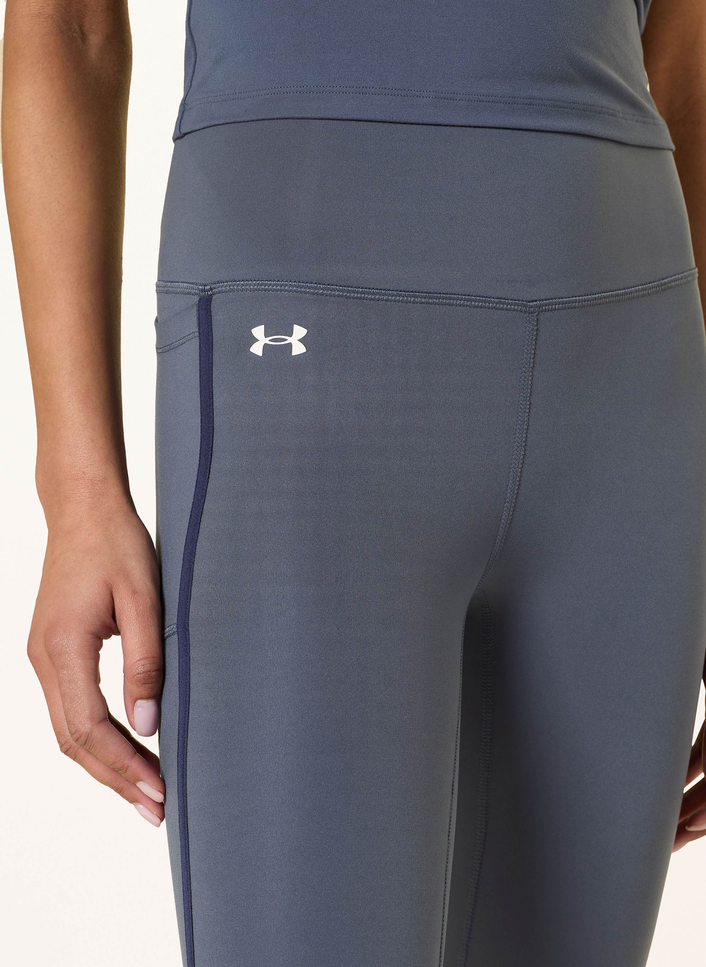 Thumbnail - Under Armour Tights Motion Piped blau