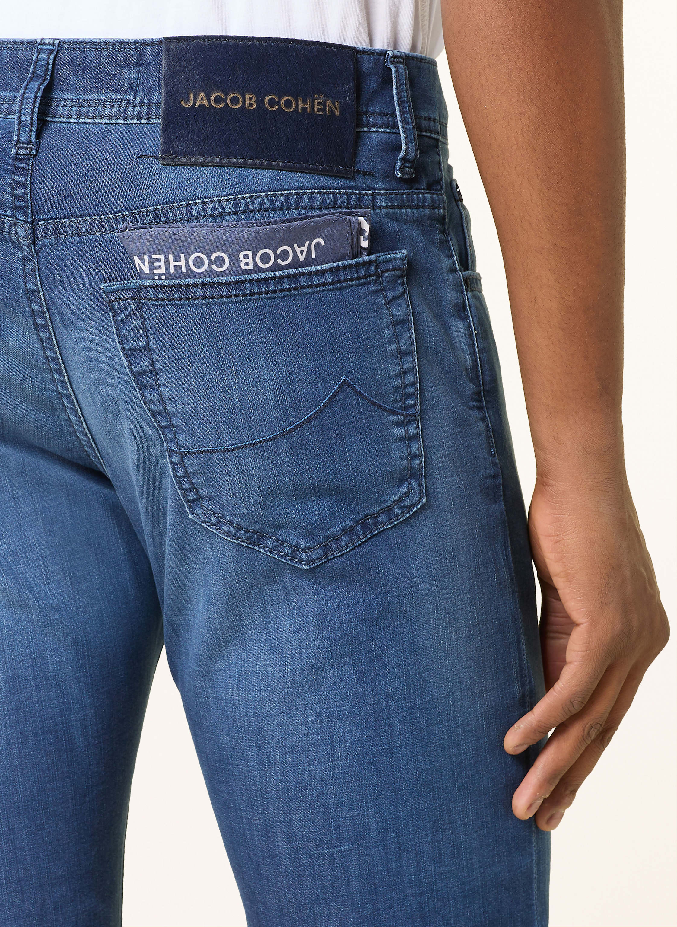 Thumbnail - Jacob Cohen Jeans Bard Slim Fit blau