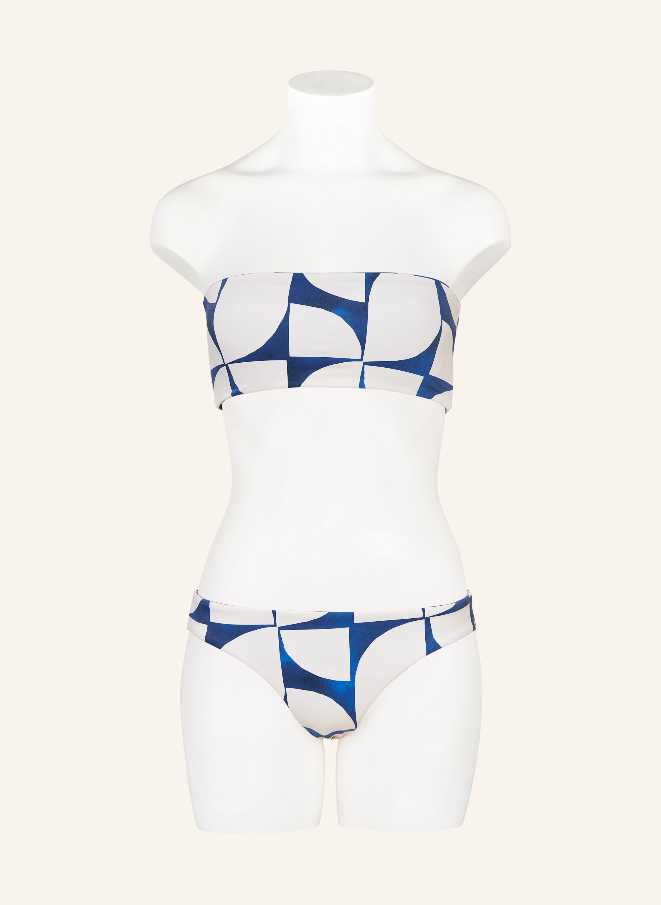 Thumbnail - Seafolly Bandeau-Bikini-Top Sunray Zum Wenden blau