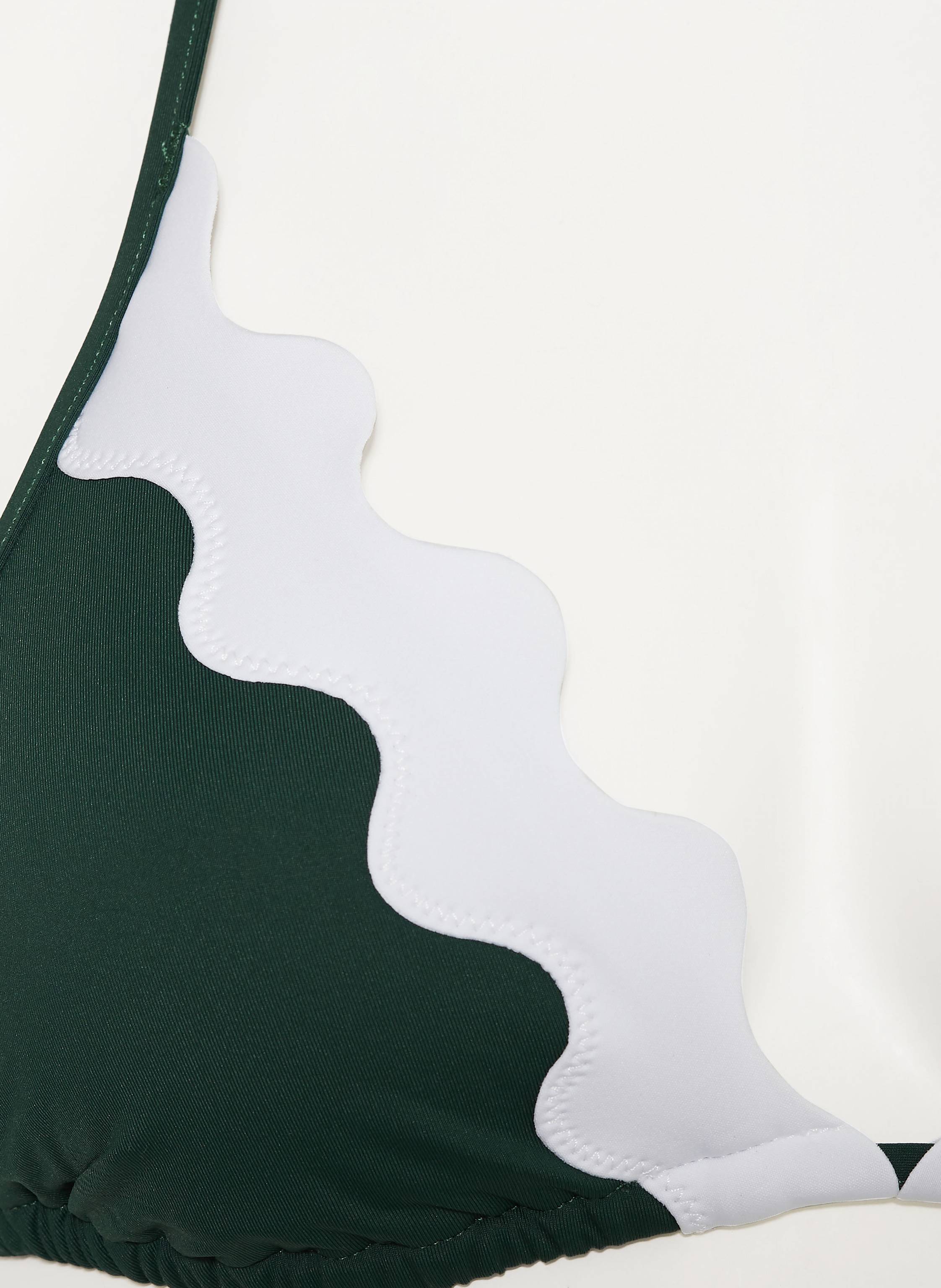 Thumbnail - Seafolly Triangel-Bikini-Top Gia gruen