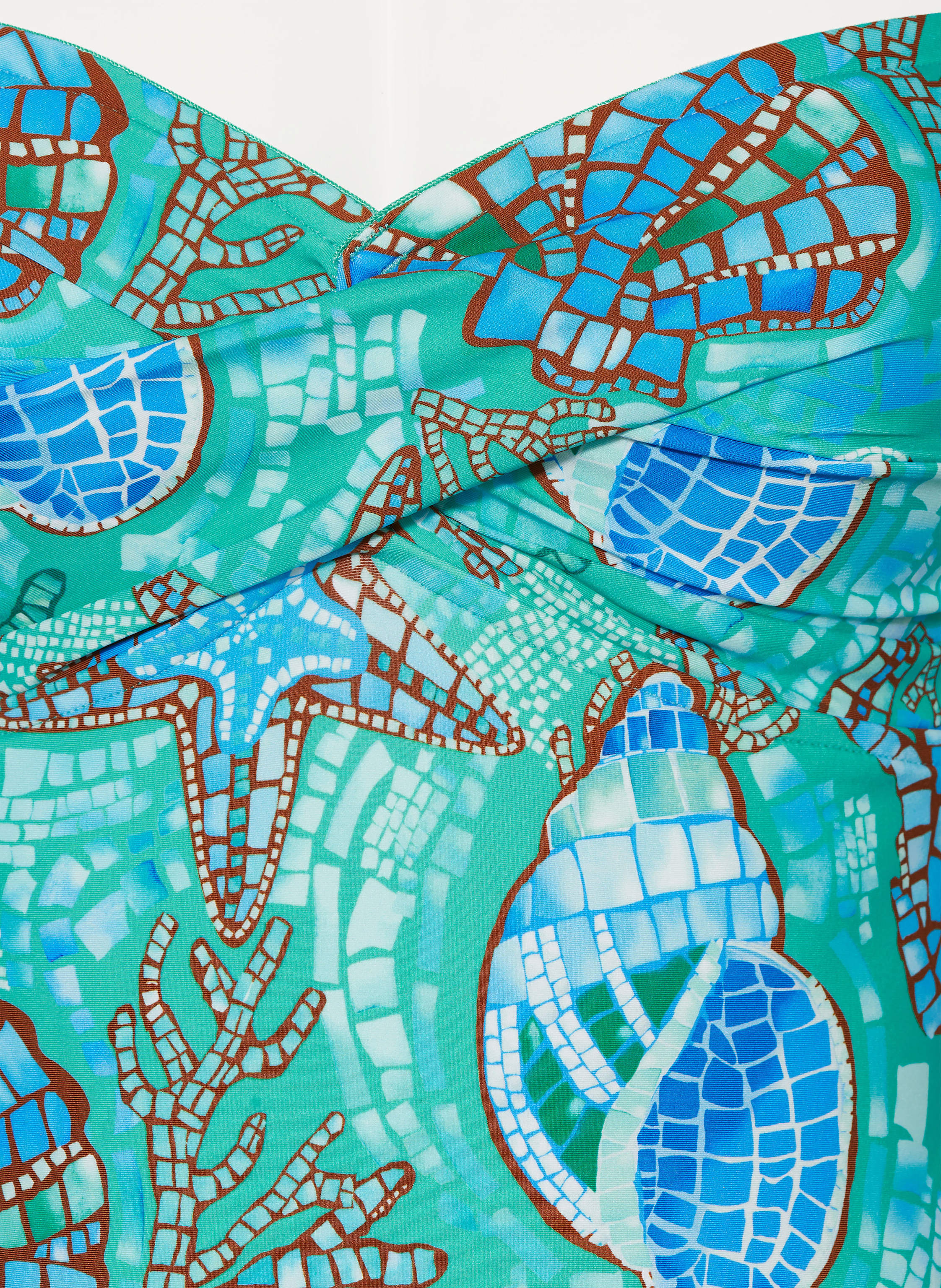 Thumbnail - Seafolly Bandeau-Badeanzug La Mer blau