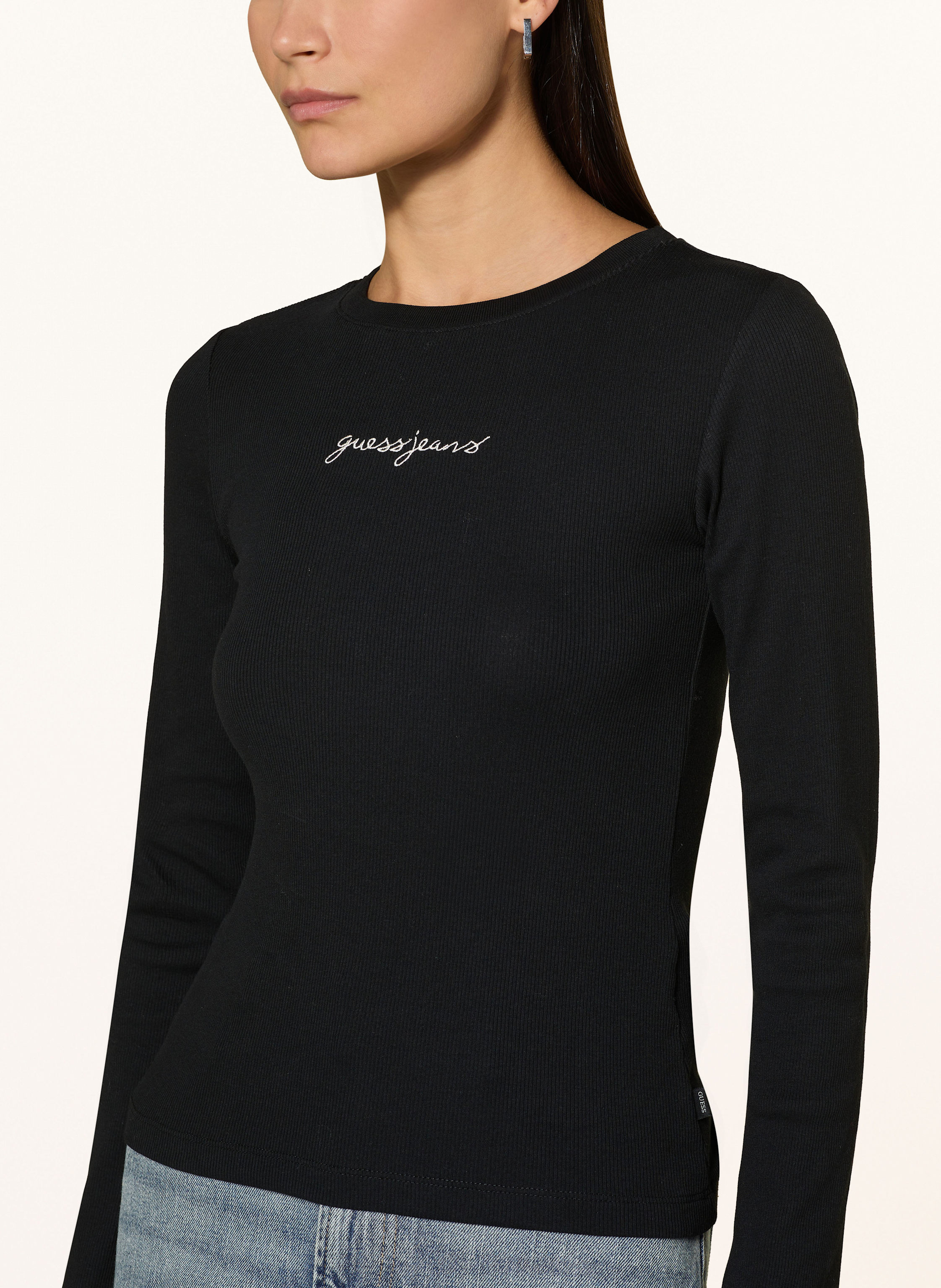 Thumbnail - Guess Jeans Longsleeve schwarz