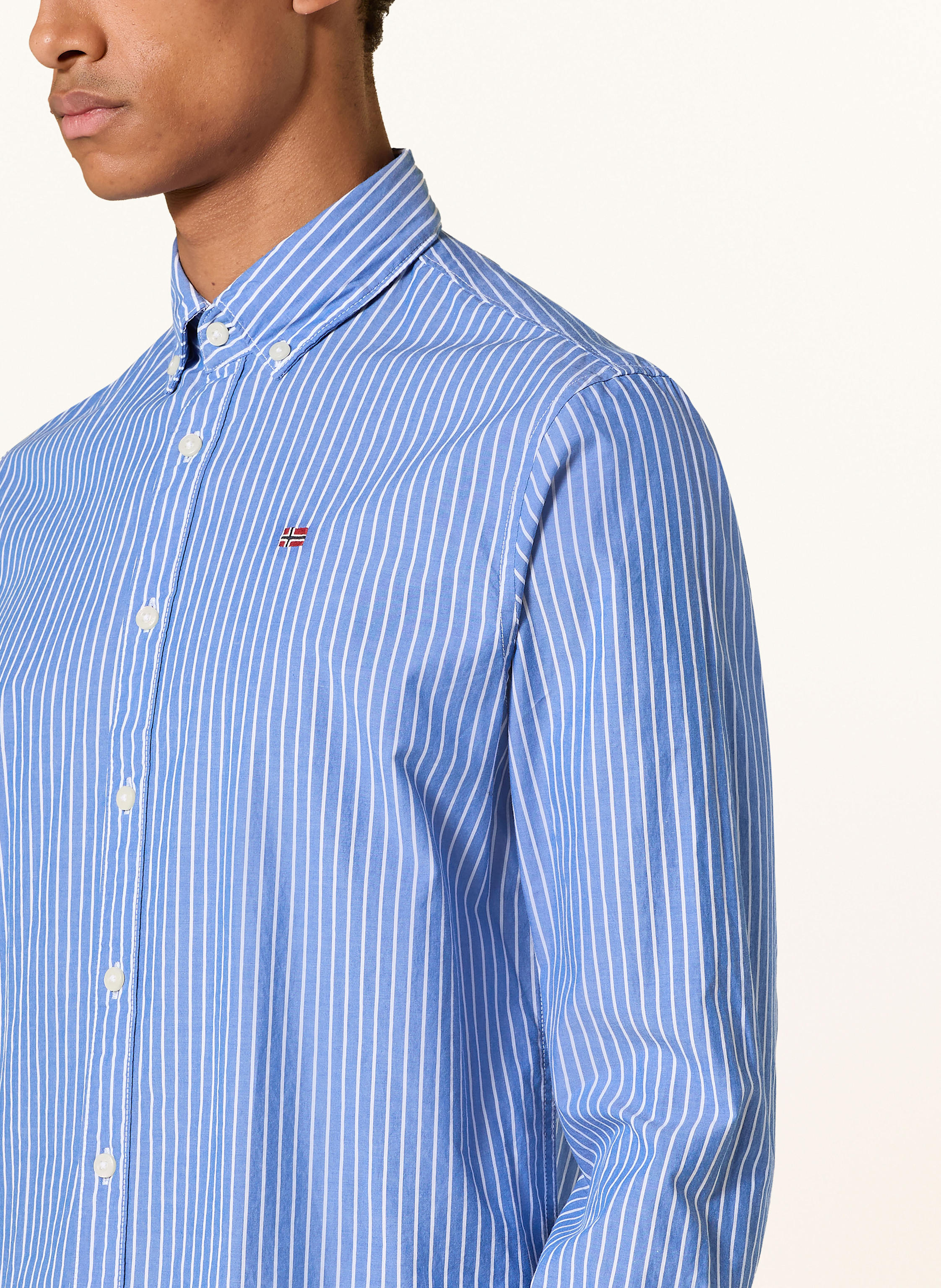 Thumbnail - Napapijri Hemd G-Terra Regular Fit weiss