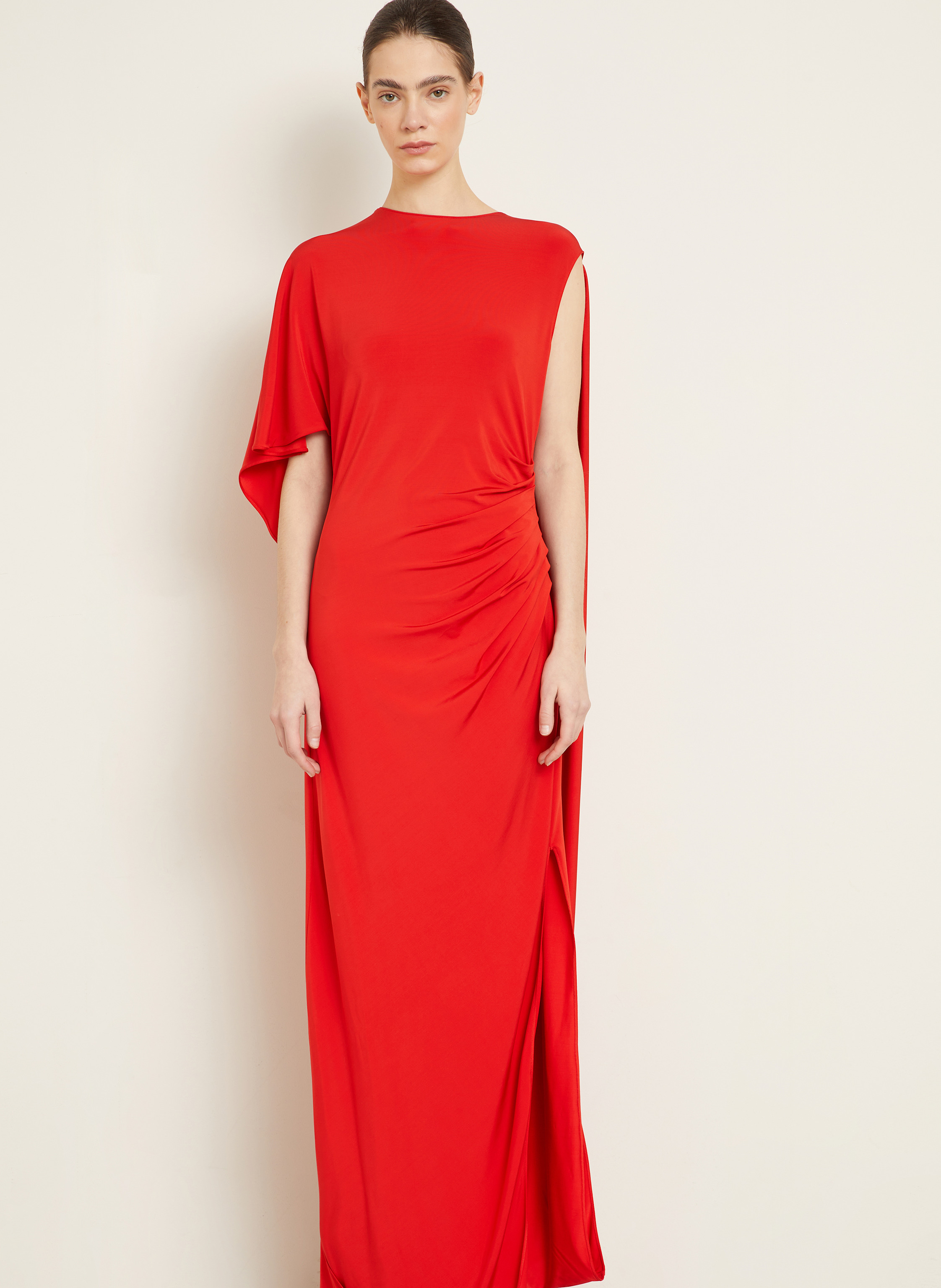 Thumbnail - Stella Mccartney Abendkleid Aus Jersey rot