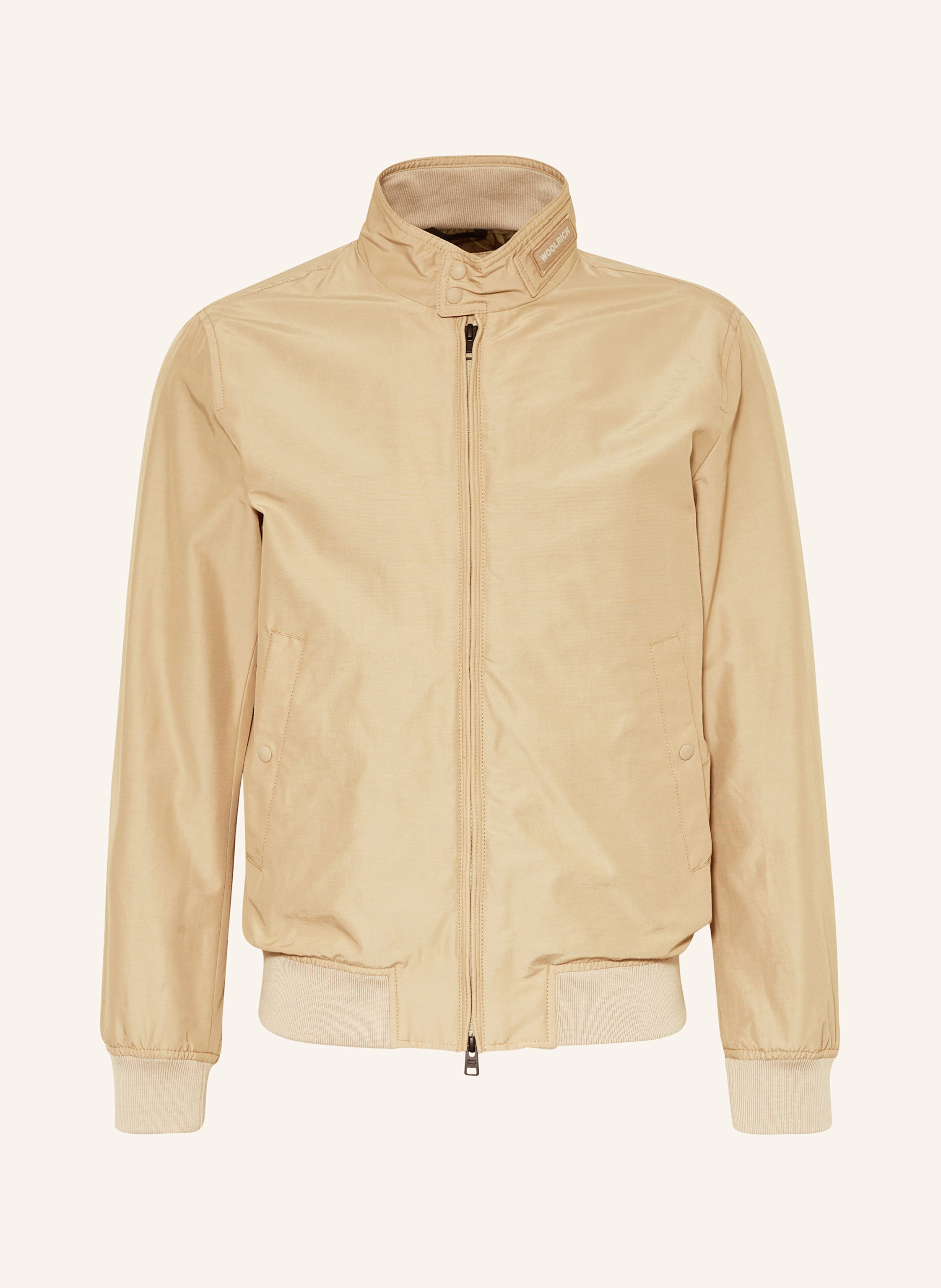 WOOLRICH Bomber jacket CRUISER in beige