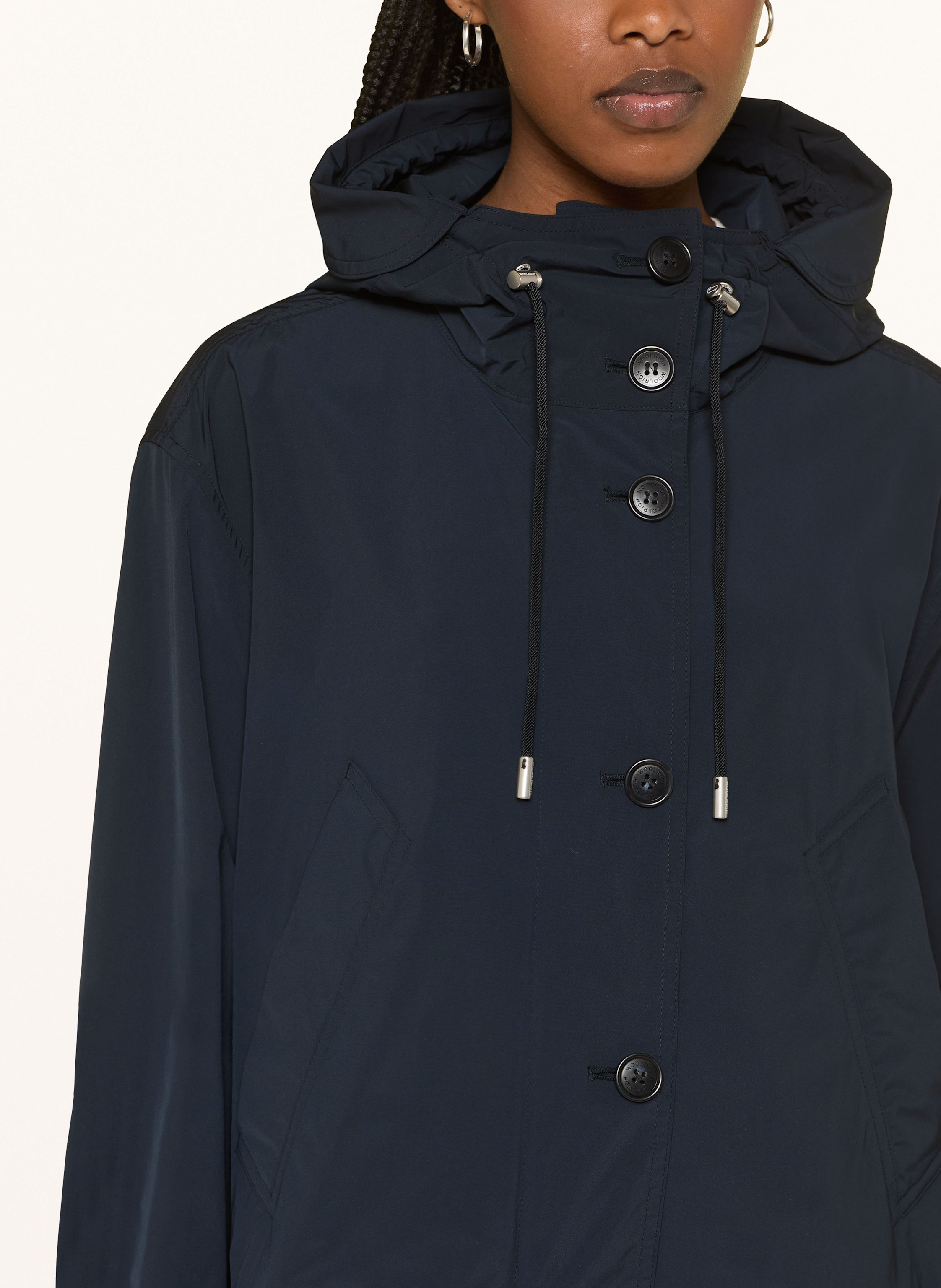 Thumbnail - Woolrich Parka blau