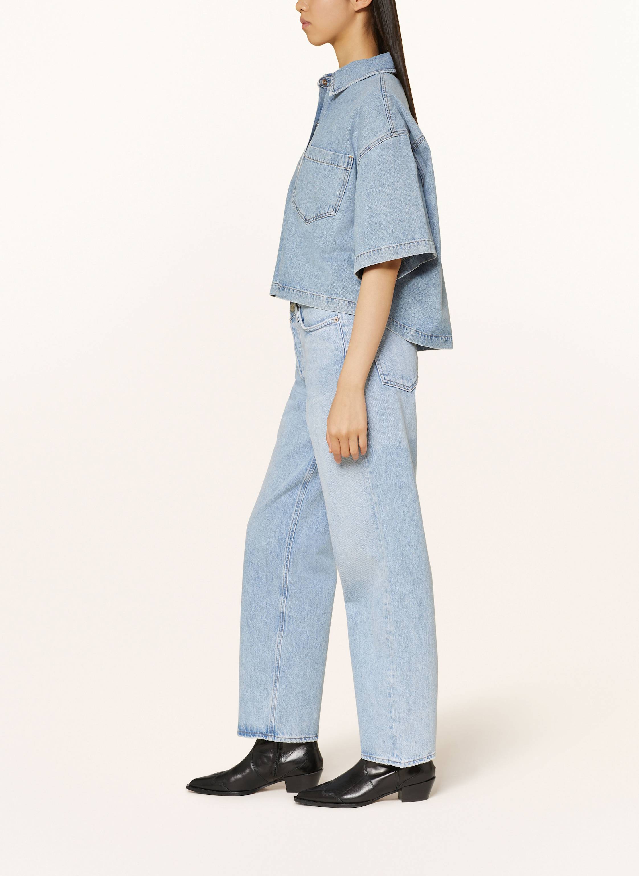 Thumbnail - Agolde Jeans V-Waist Baggy blau