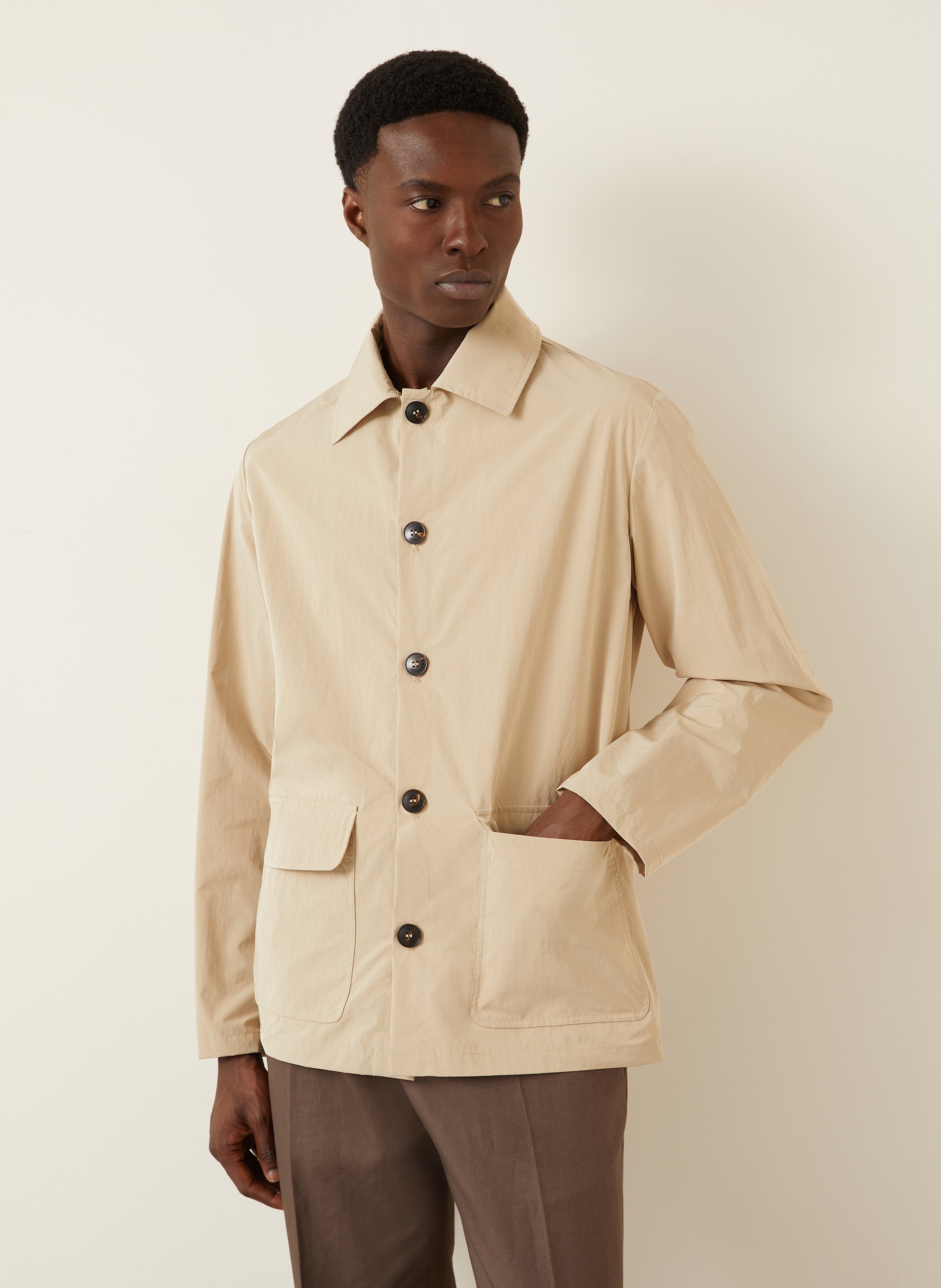 Thumbnail - Manzoni 24 Overjacket beige