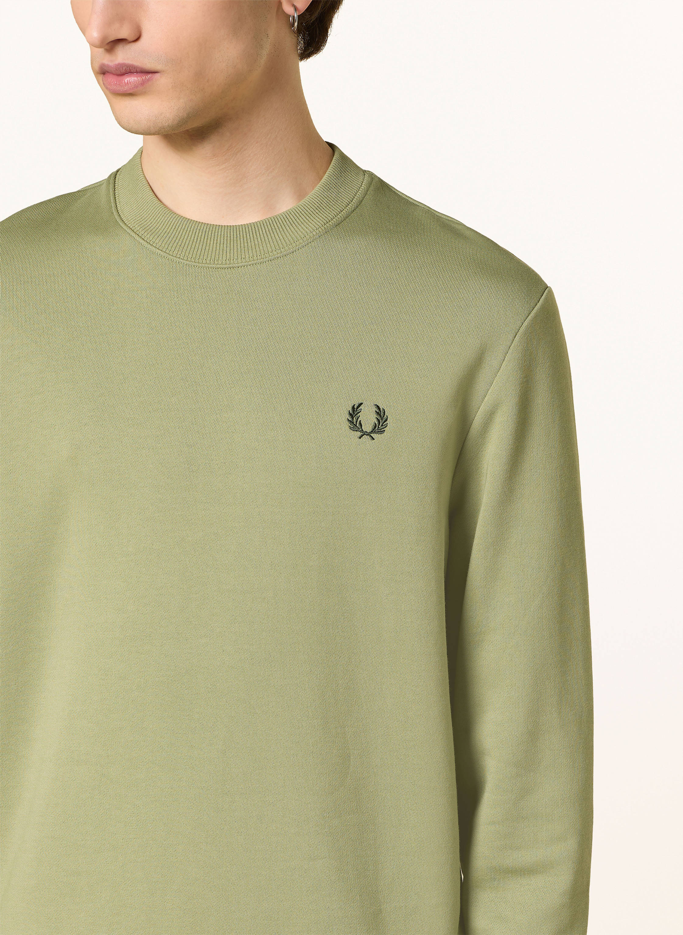 Thumbnail - Fred Perry Sweatshirt gruen