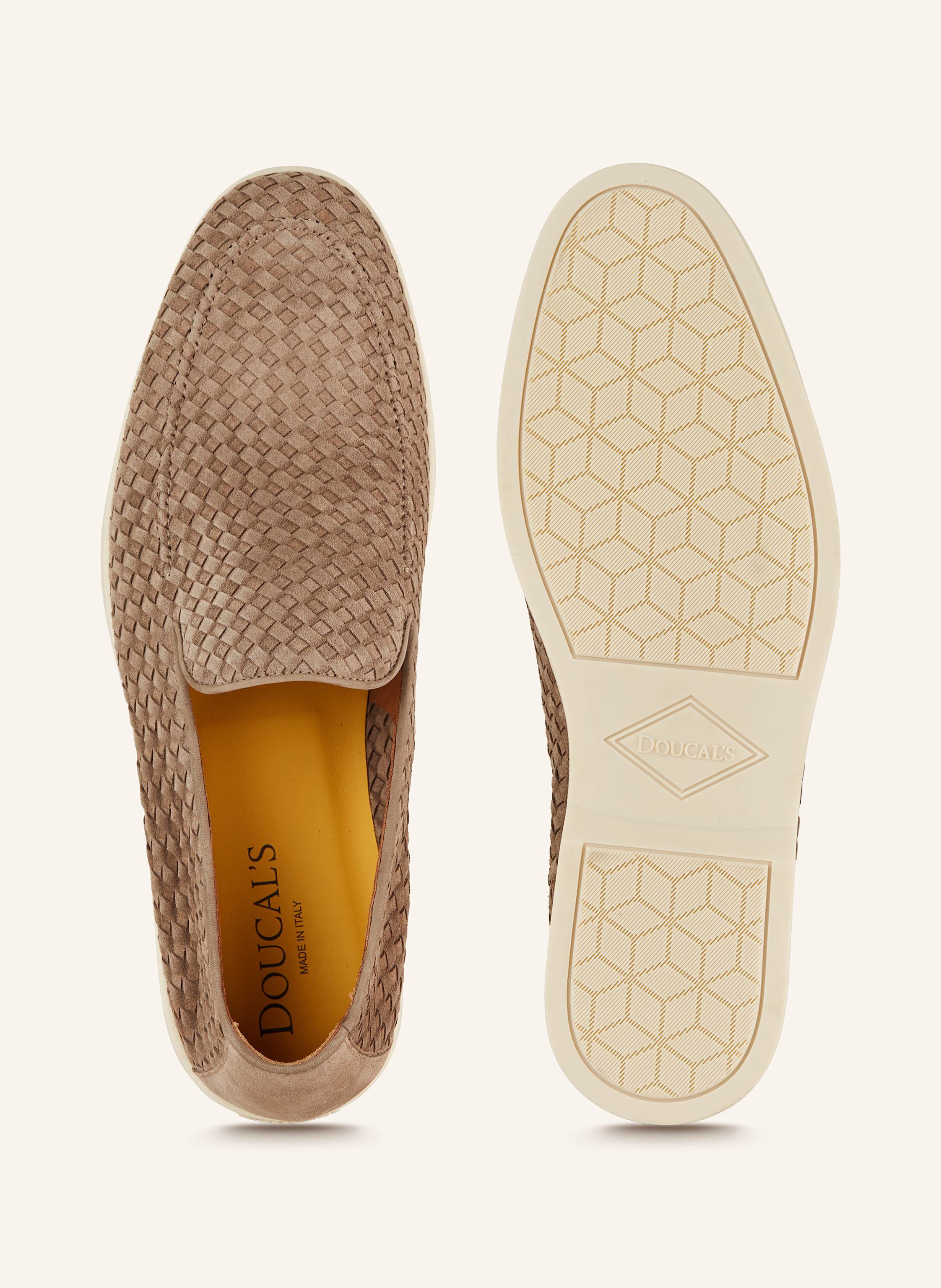 Thumbnail - Doucal's Mokassins beige