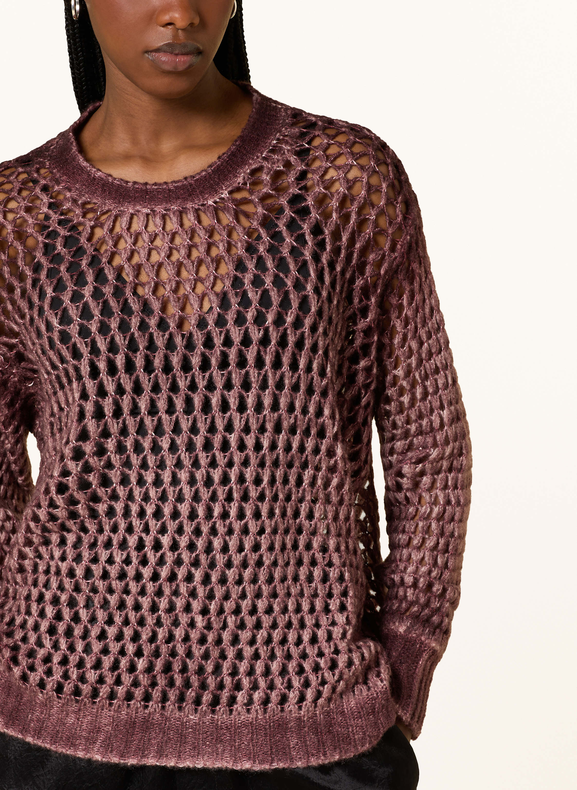 Thumbnail - Avant Toi Pullover Mit Cashmere Und Seide rot