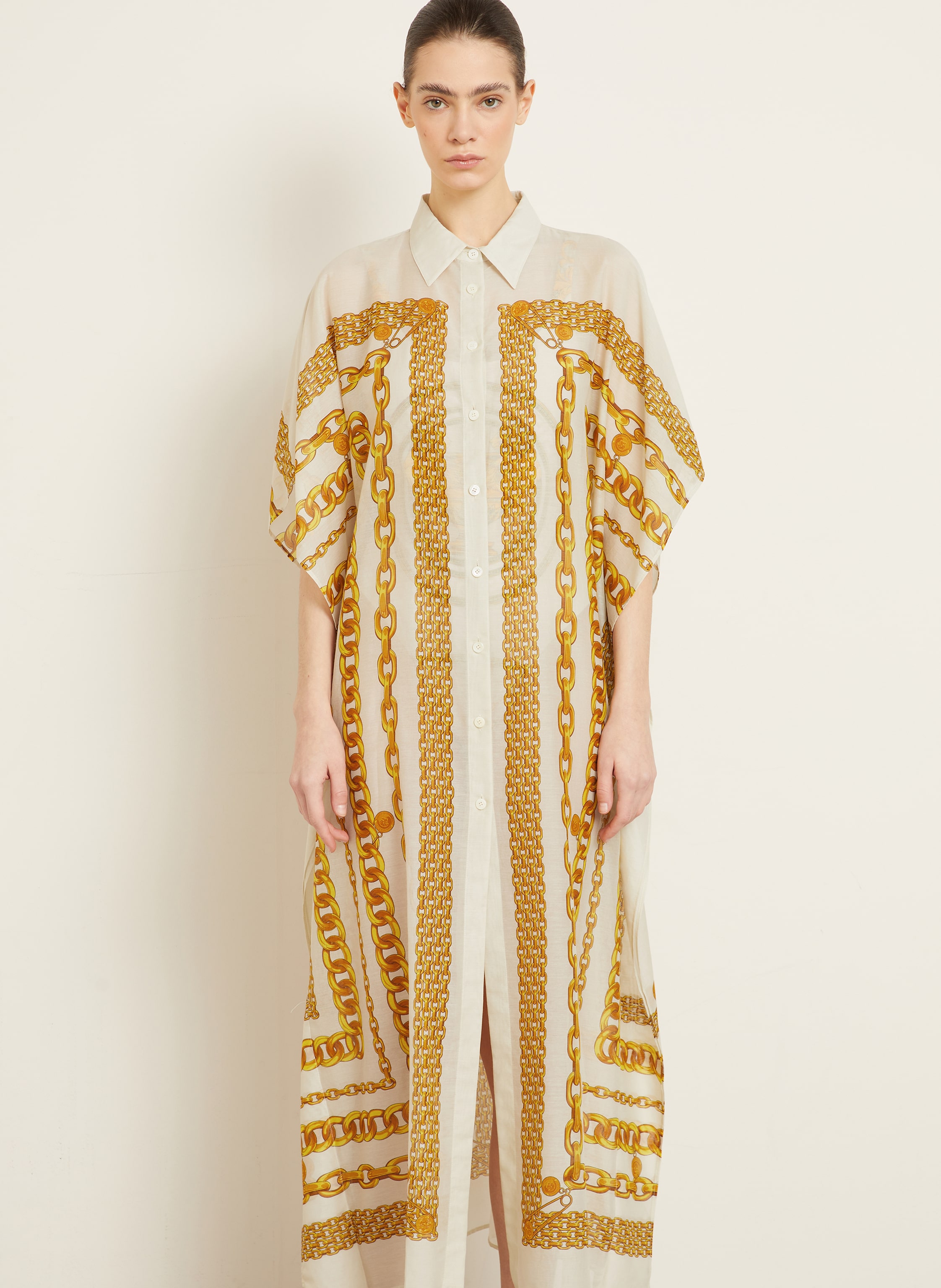 Thumbnail - Versace Strandkleid gold
