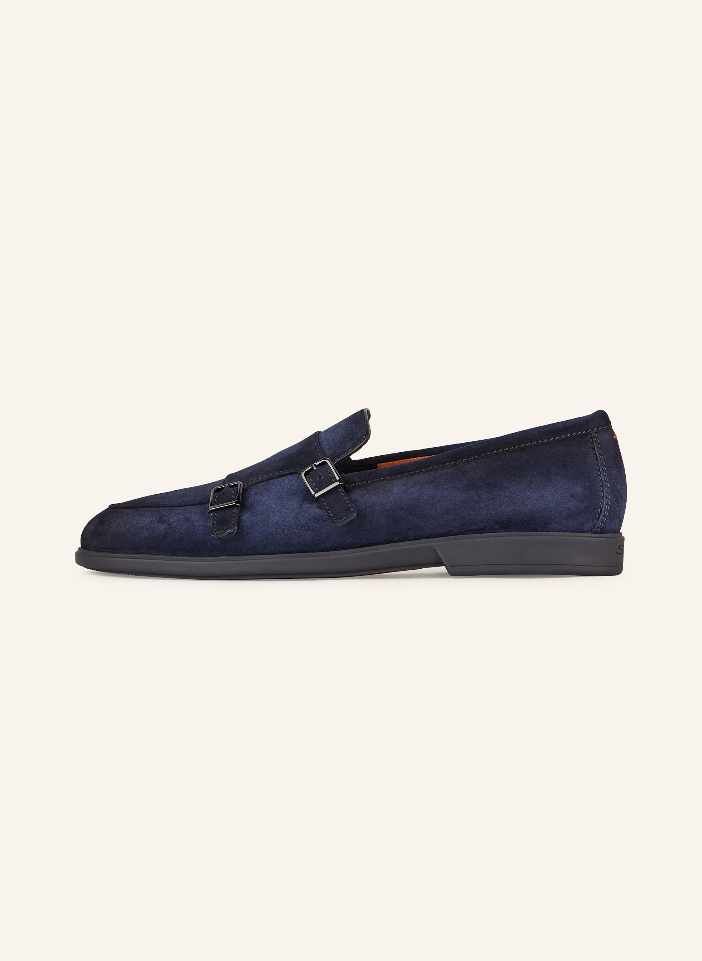 Thumbnail - Santoni Double-Monks blau