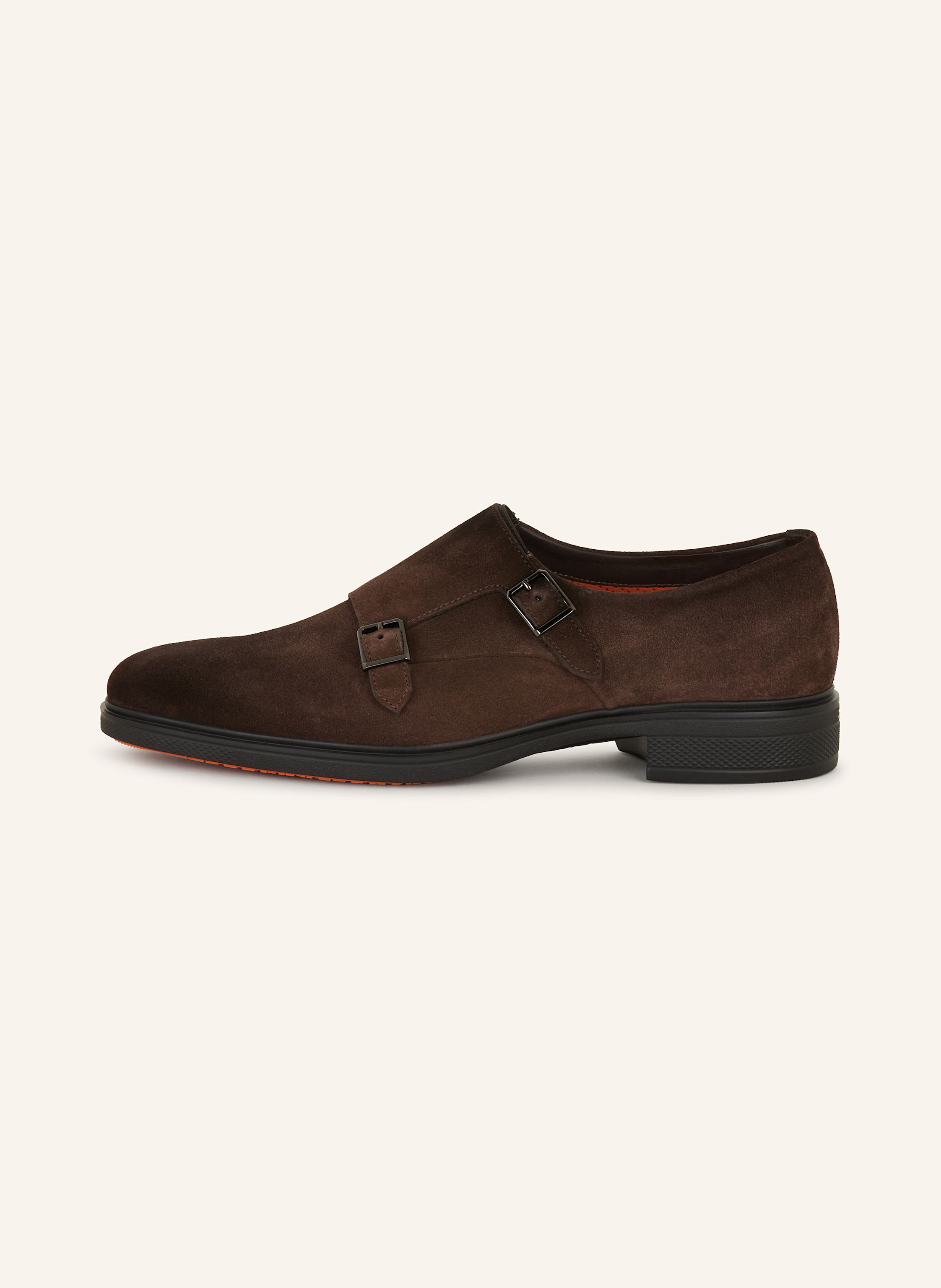 Thumbnail - Santoni Double-Monks Easy braun