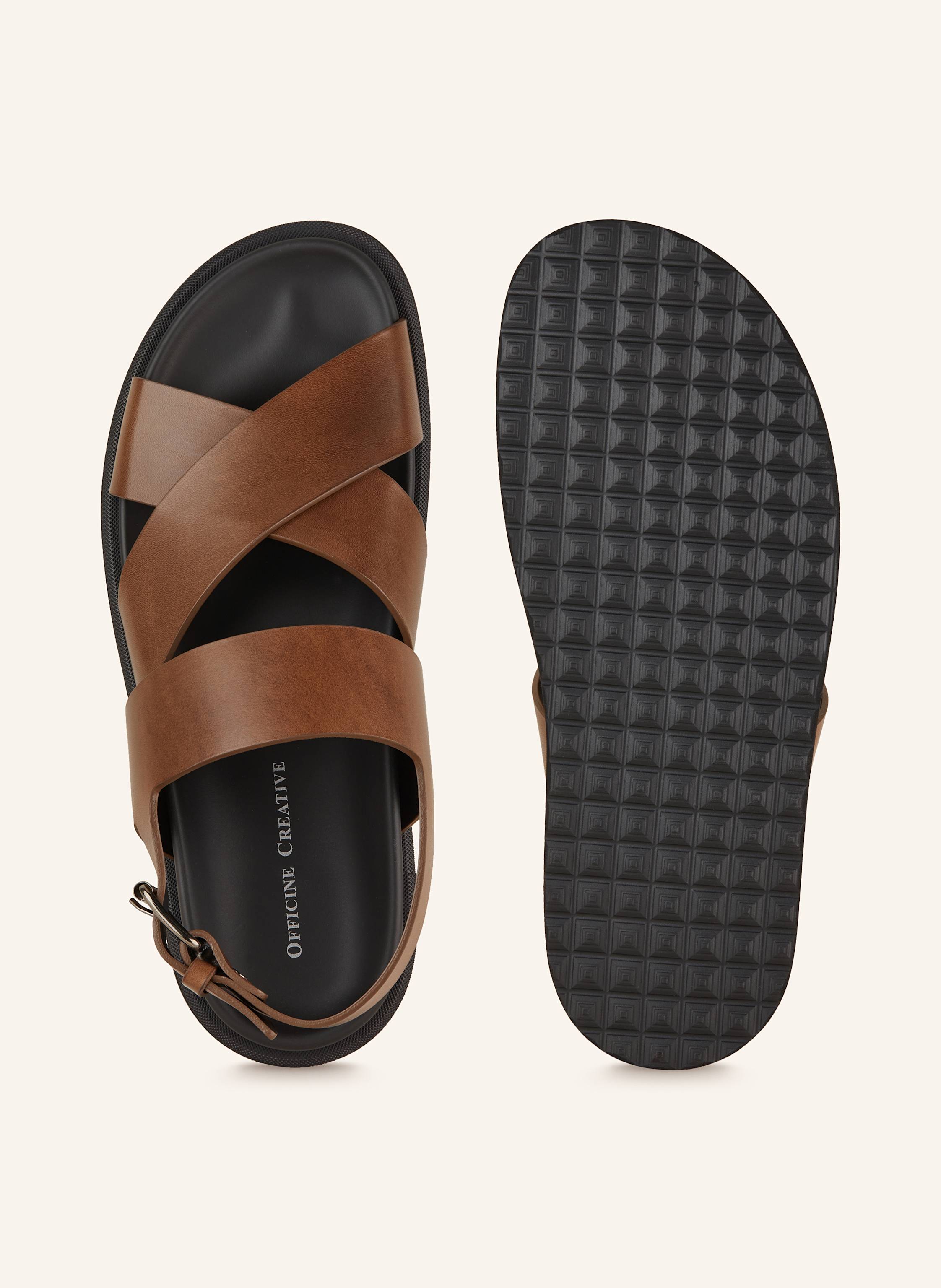 Thumbnail - Officine Creative Sandalen Charrat braun