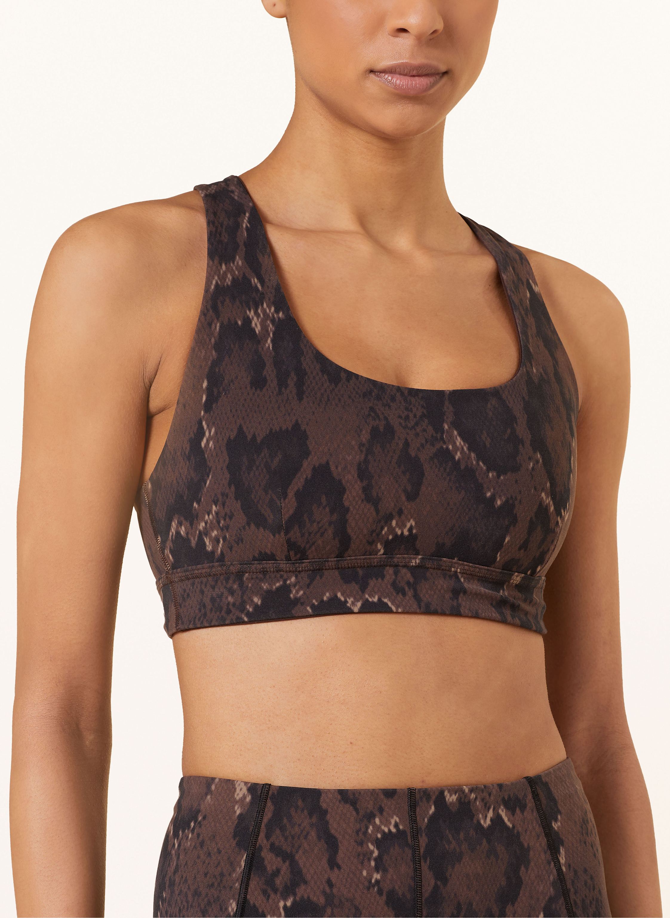 Thumbnail - Sweaty Betty Sport-Bh Super Soft Reversible Yoga Zum Wenden braun