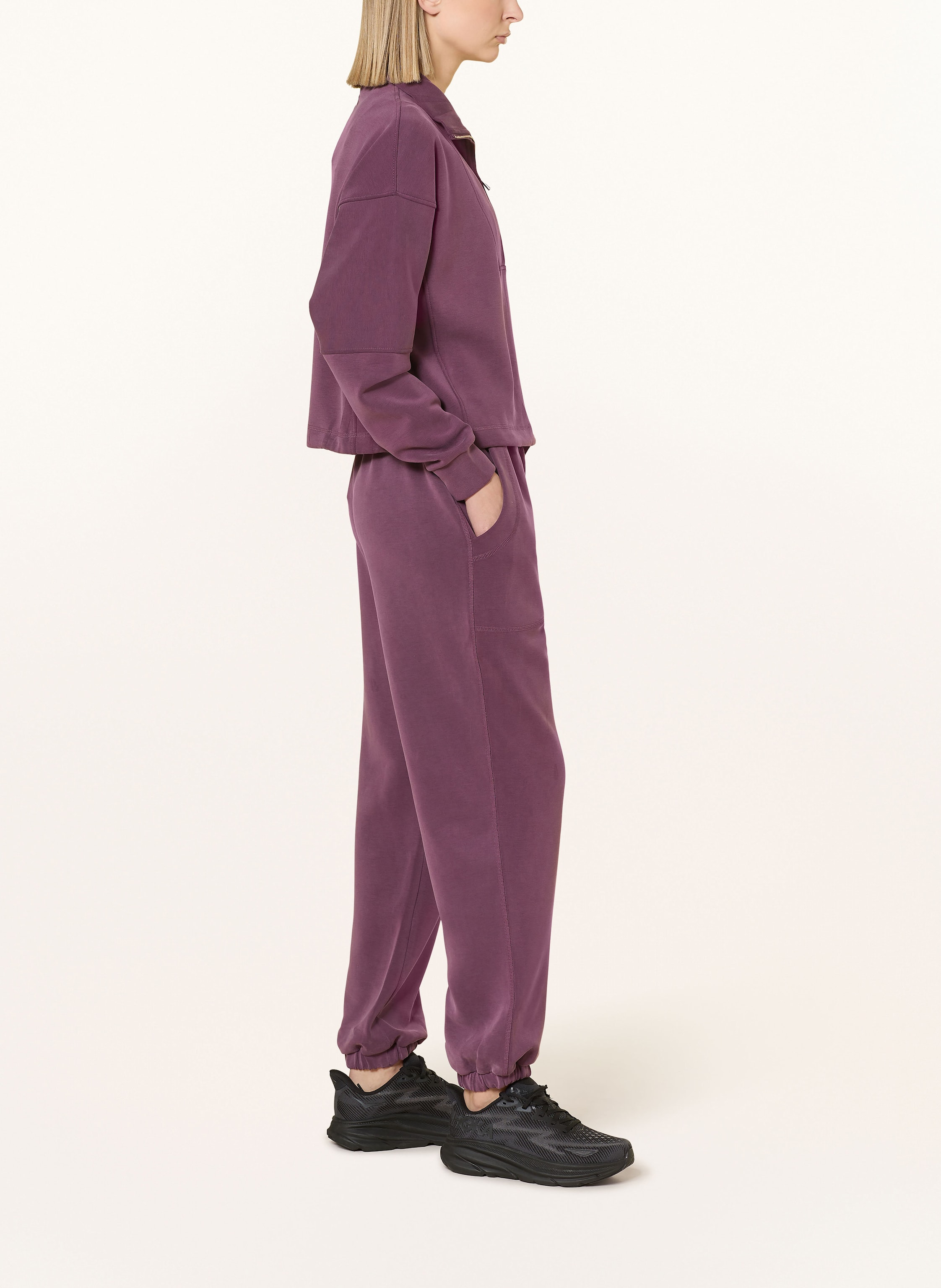 Thumbnail - Sweaty Betty Trainingshose Cuffed lila