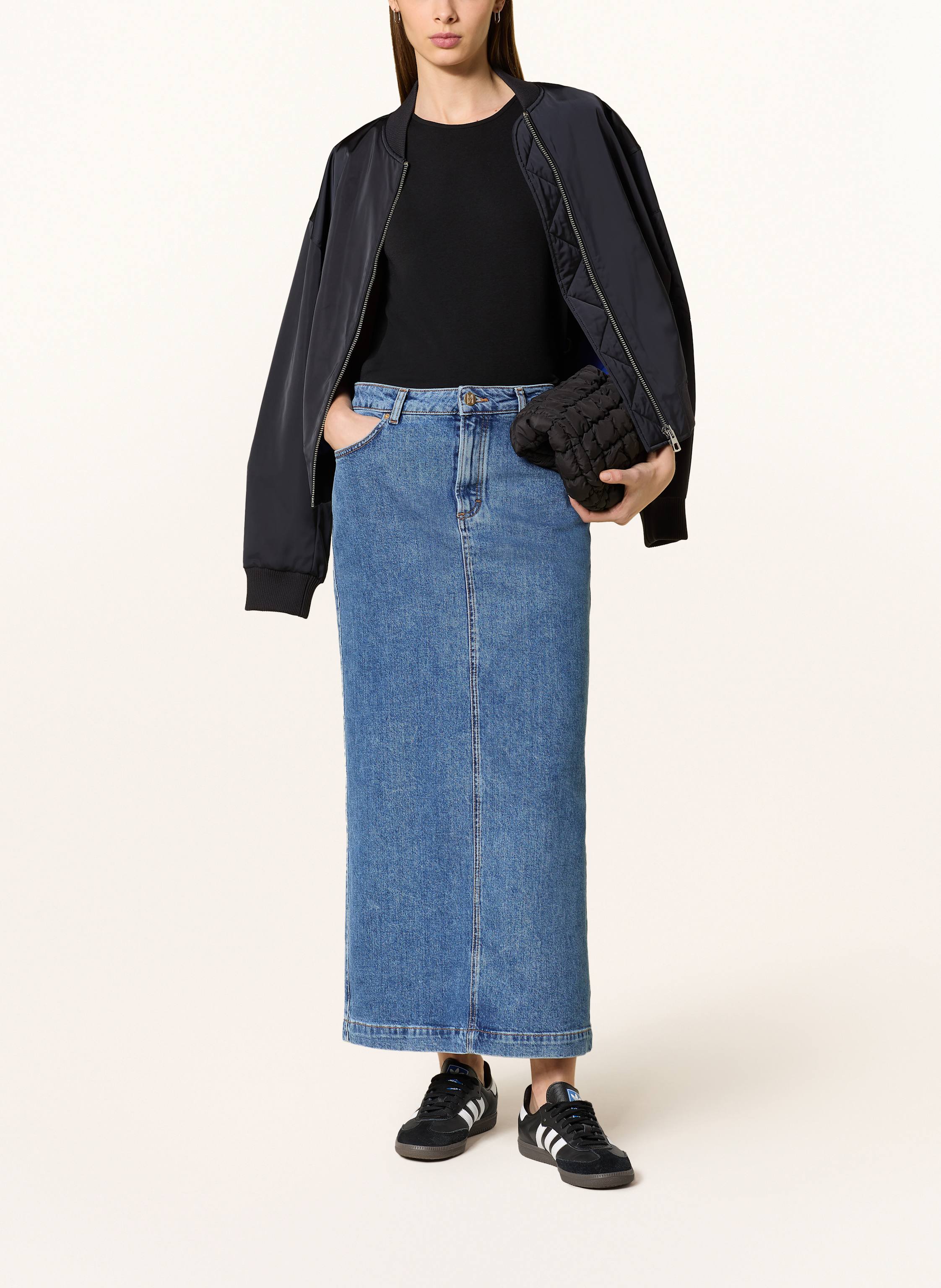 Thumbnail - Marc O'polo Jeansrock blau