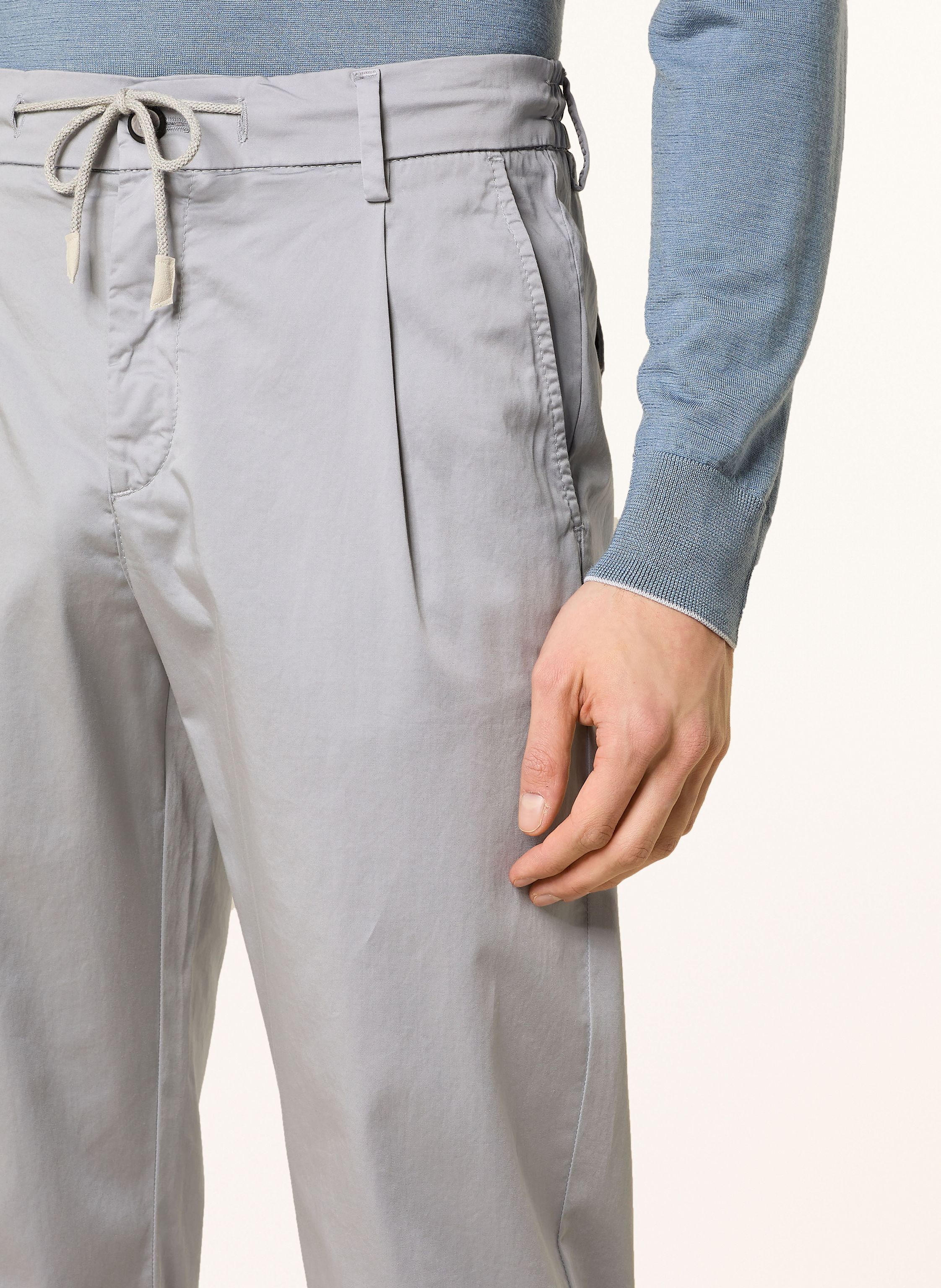 Thumbnail - Eleventy Chino Extra Slim Fit grau