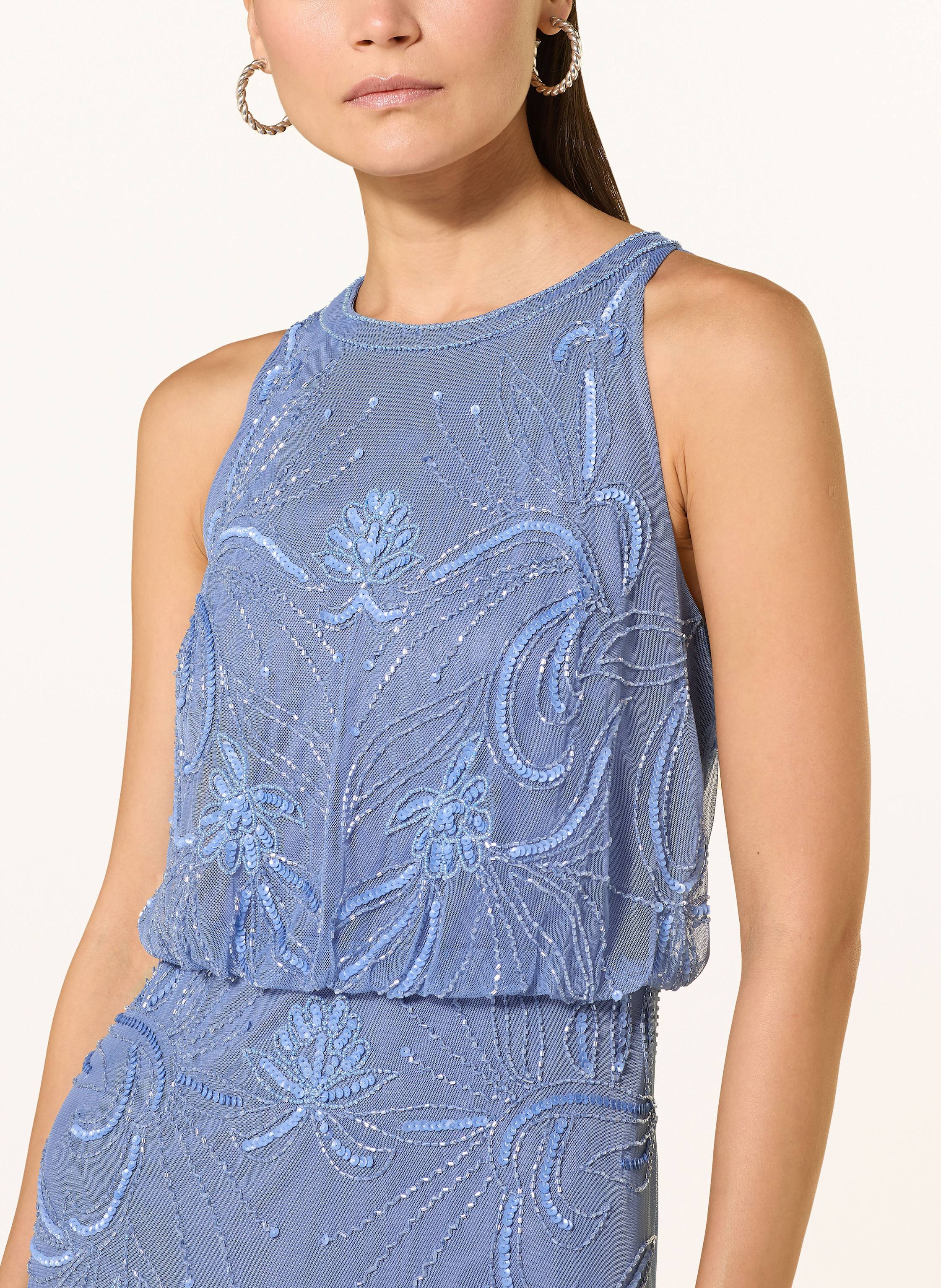 Thumbnail - Adrianna Papell Abendkleid Mit Pailletten blau