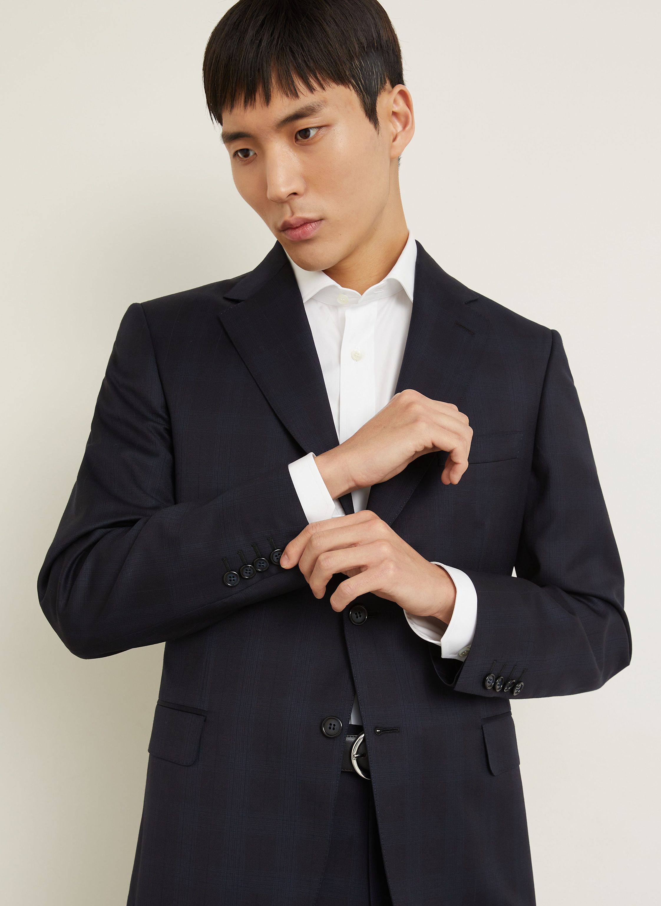 Thumbnail - Brioni Anzug Extra Slim Fit blau