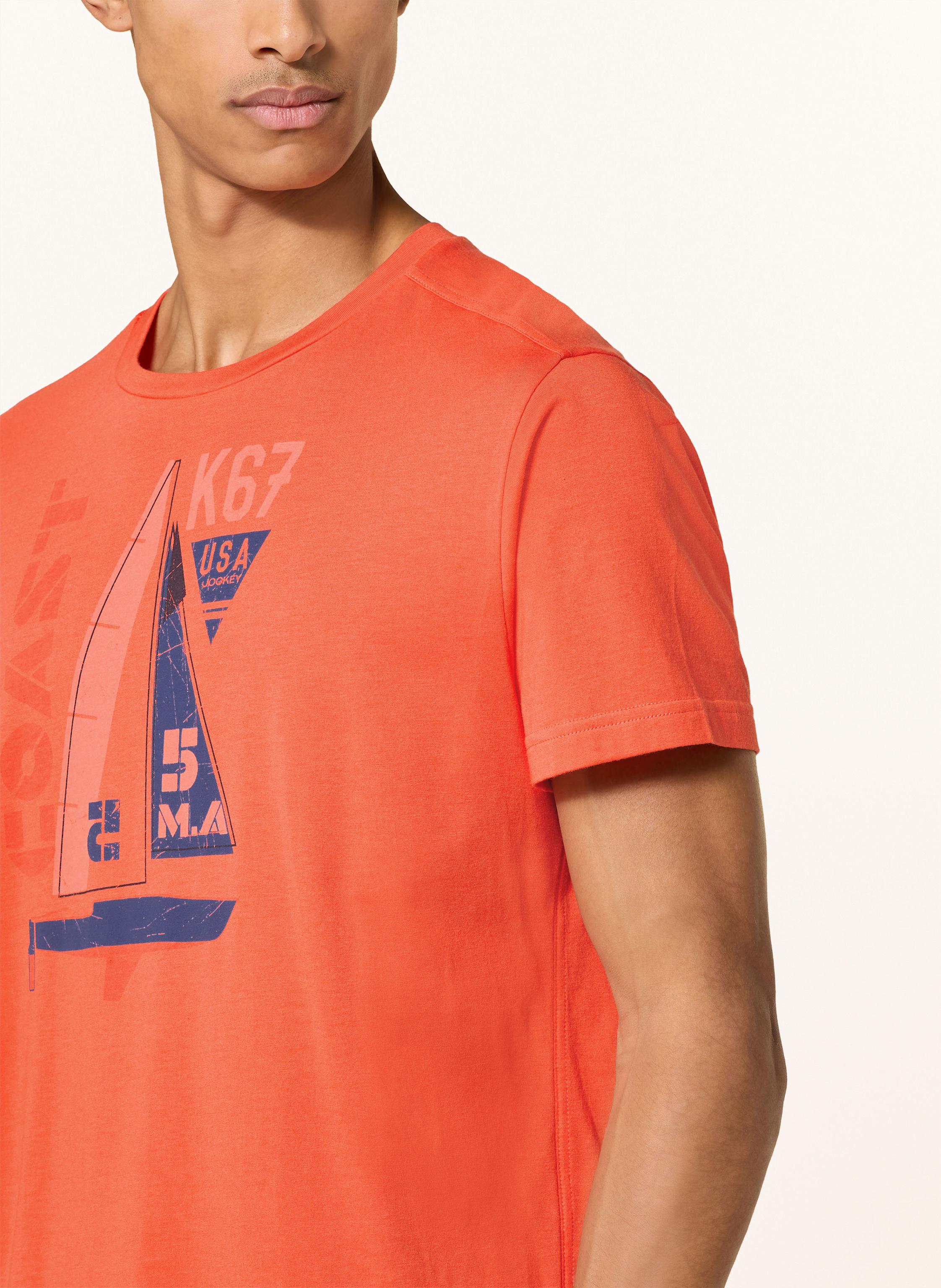 Thumbnail - Jockey Schlafshirt Night & Day orange