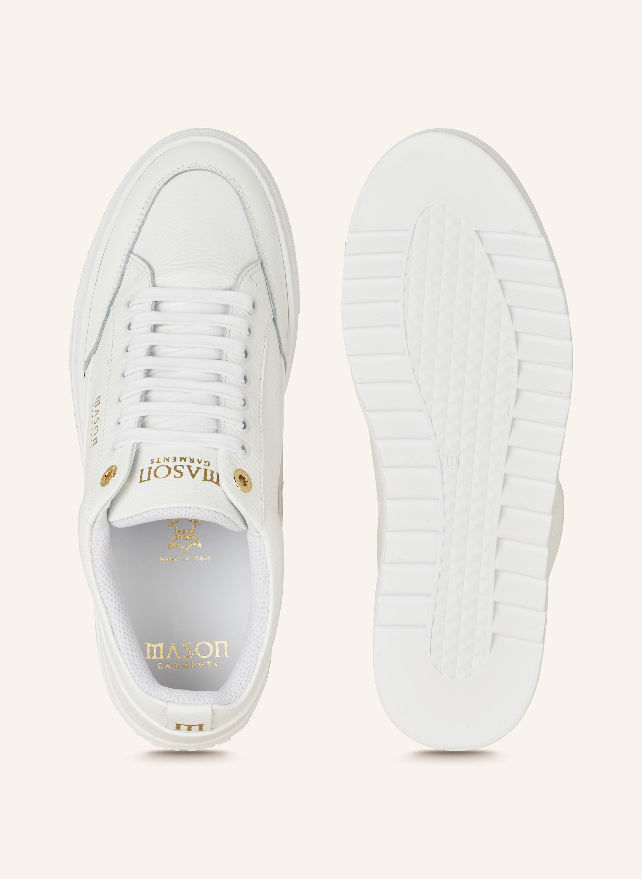 Thumbnail - Mason Garments Sneaker Tia Squali weiss