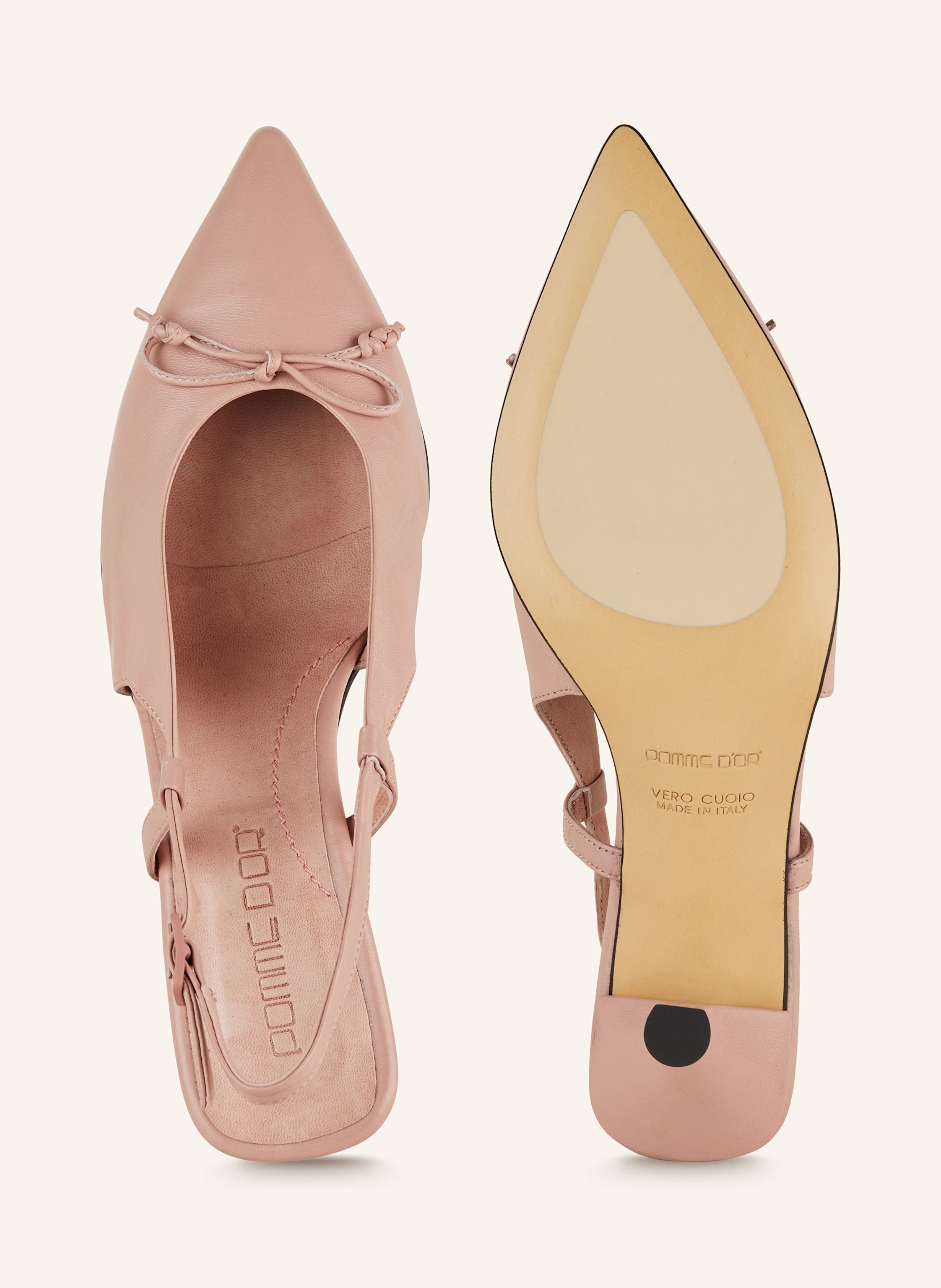 Thumbnail - Pomme D'or Slingpumps Henriette rosa