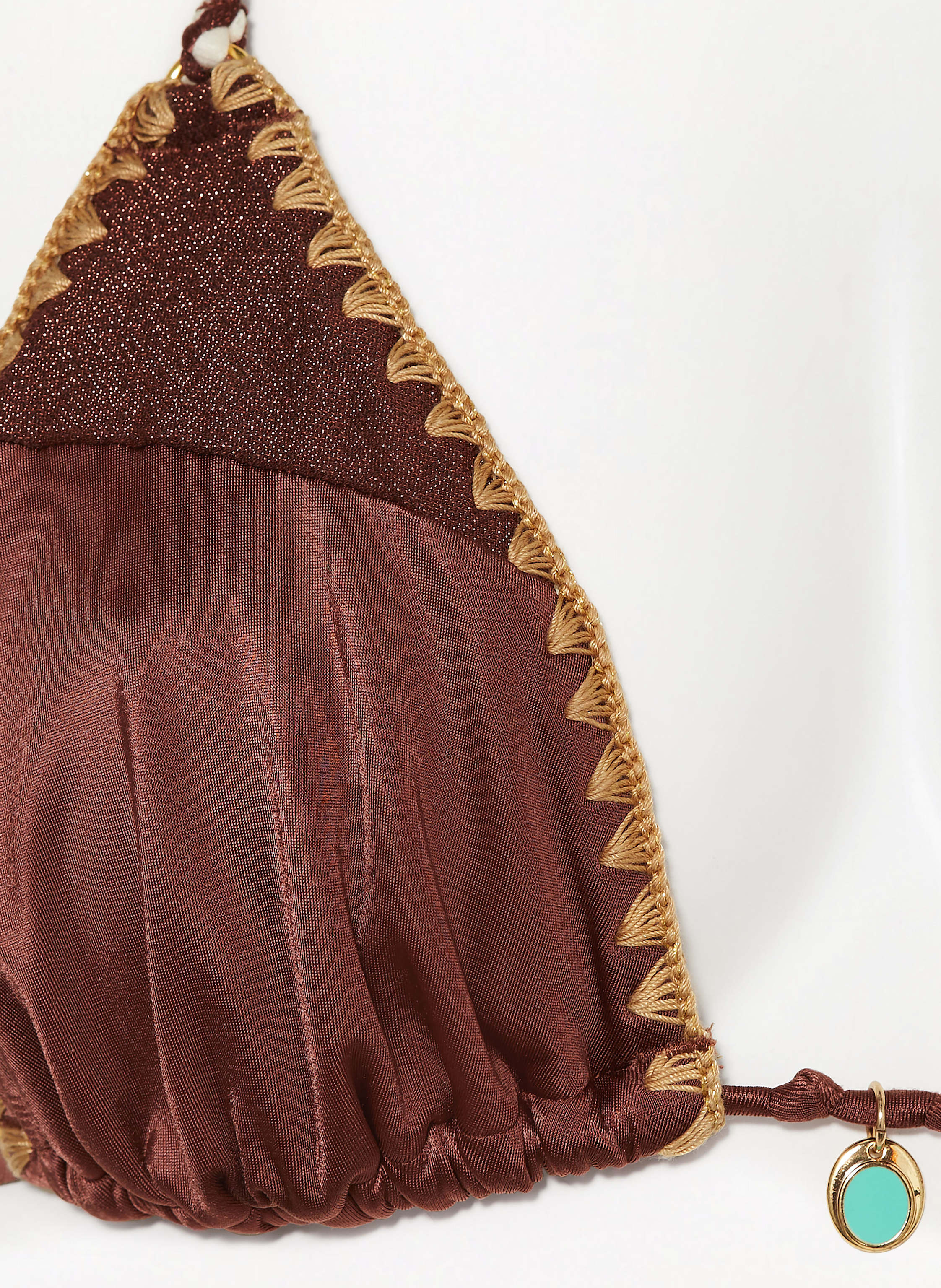 Thumbnail - Banana Moon Couture Triangel-Bikini-Top Nazca Bosco braun