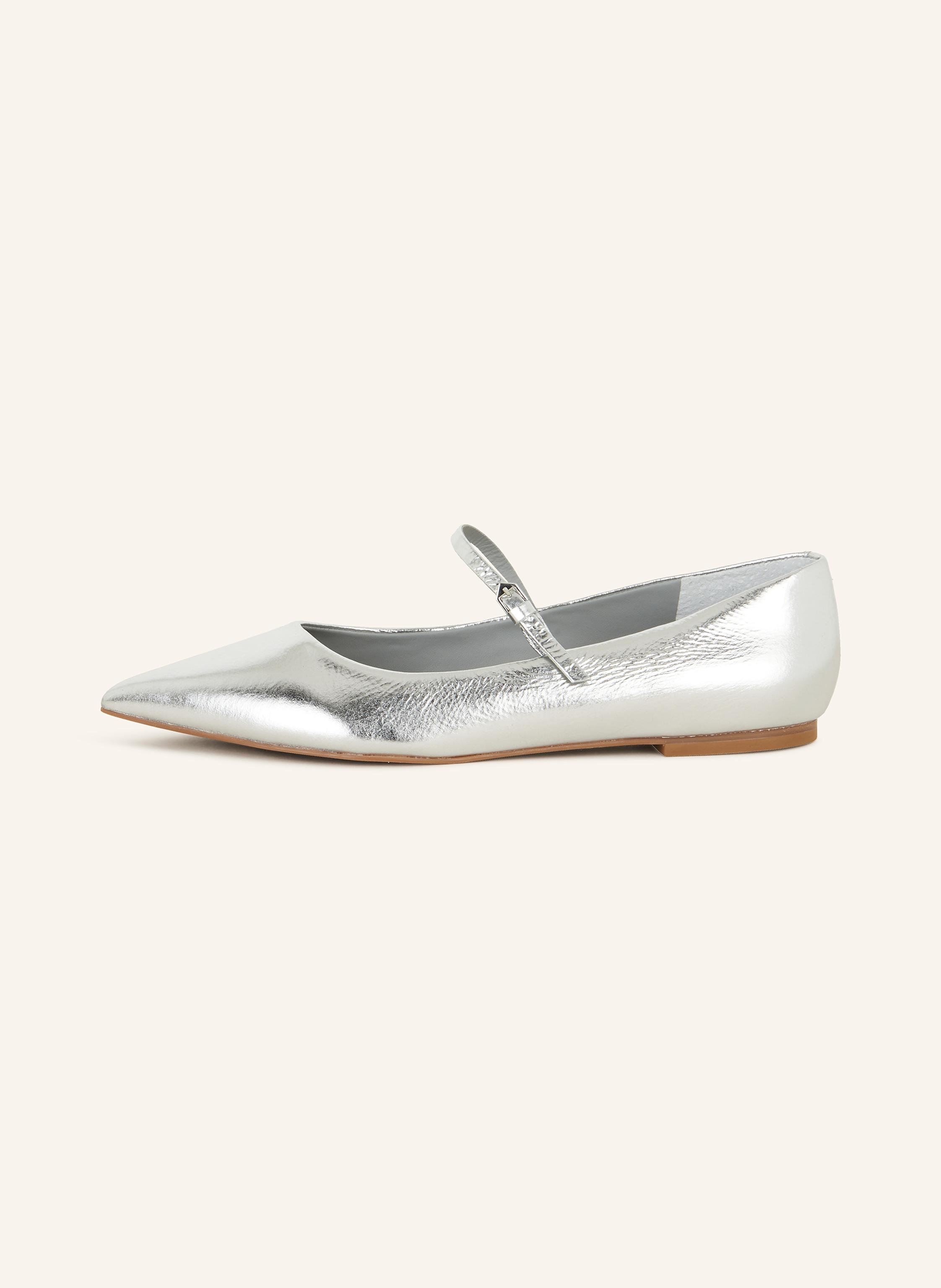 Thumbnail - Carrano Mary-Jane-Ballerinas silber