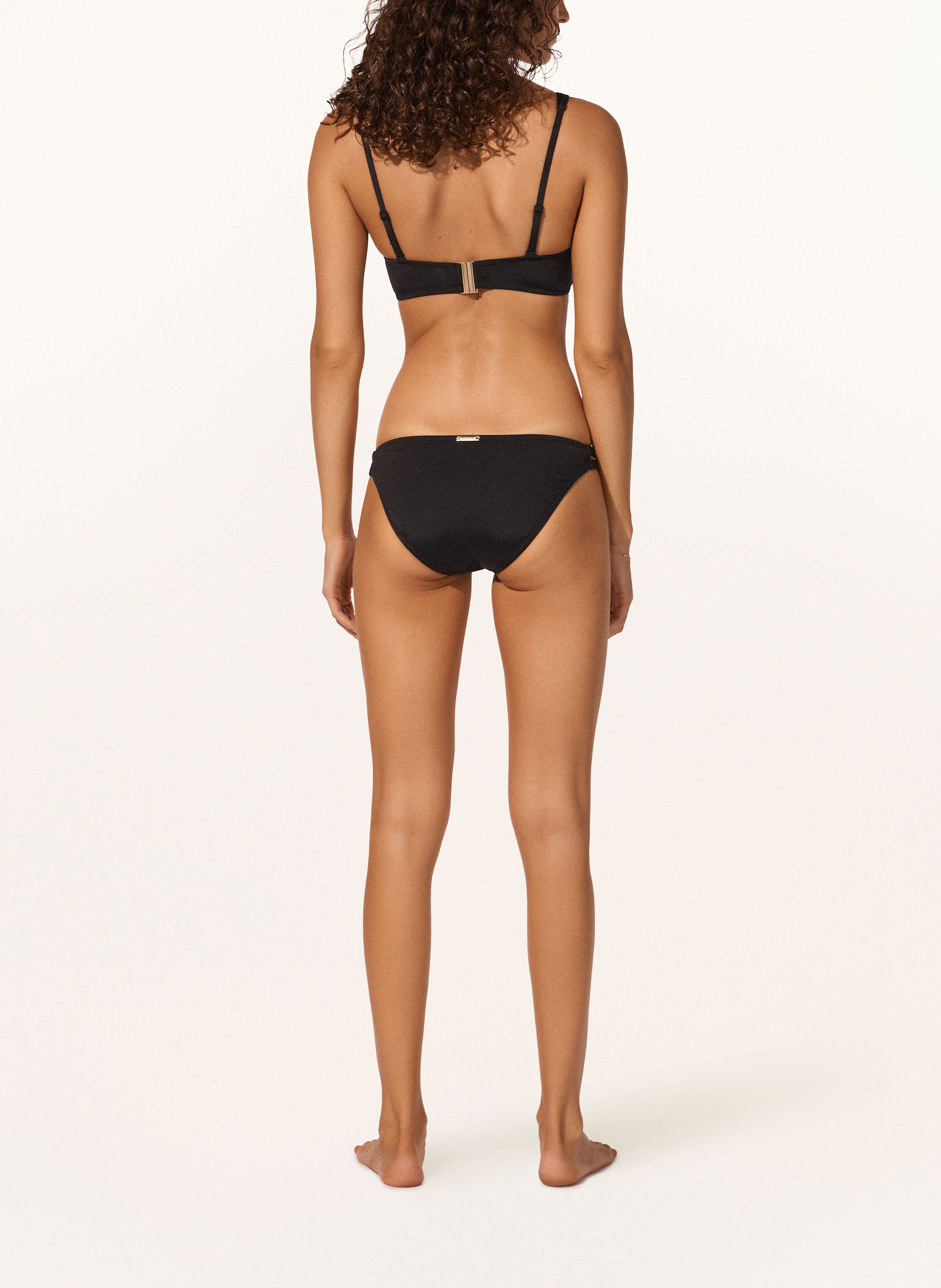 Thumbnail - Watercult Bralette-Bikini-Top Shimmering Solids schwarz