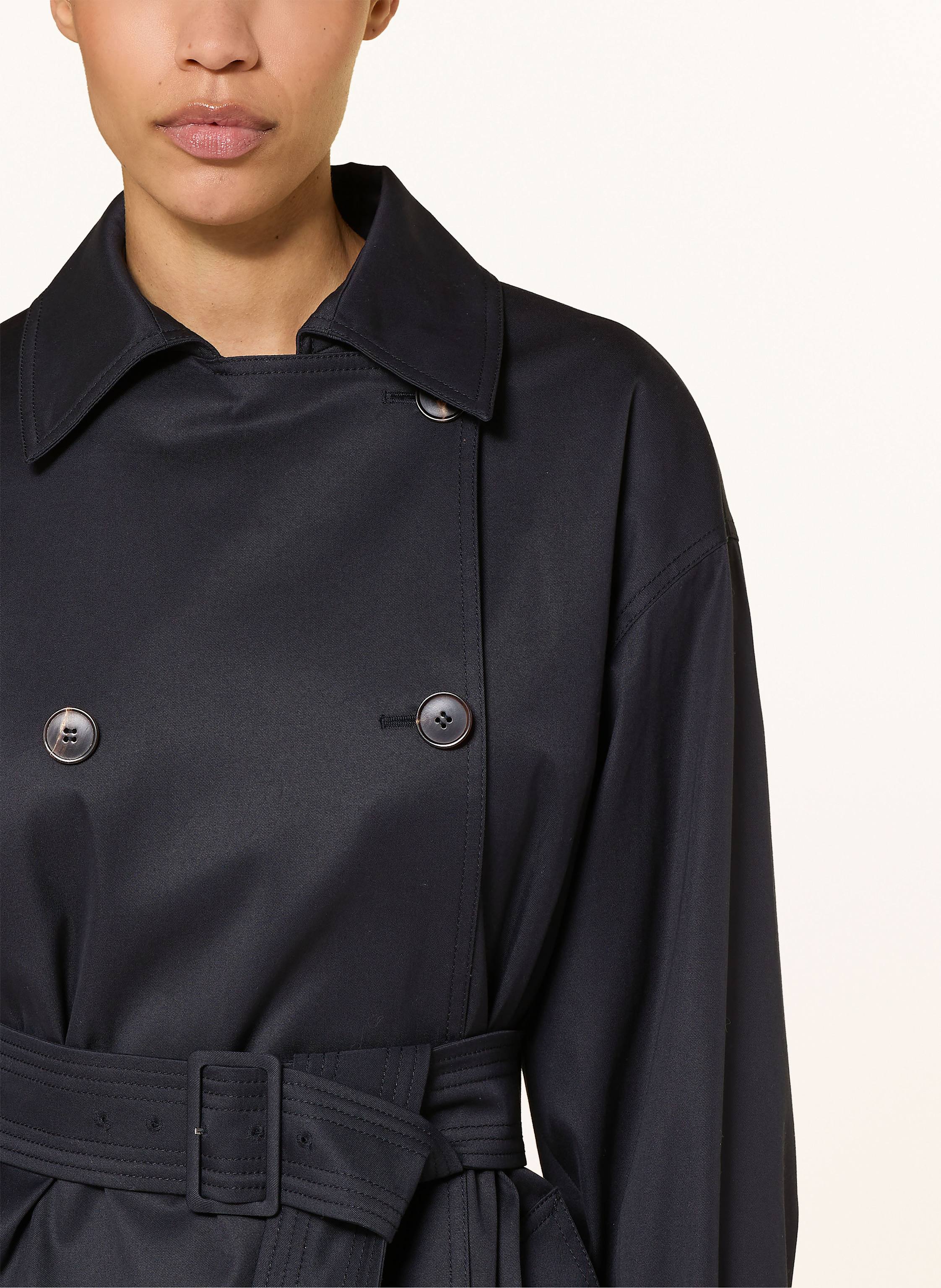 Thumbnail - Max Mara Studio Mantel Ebrien blau
