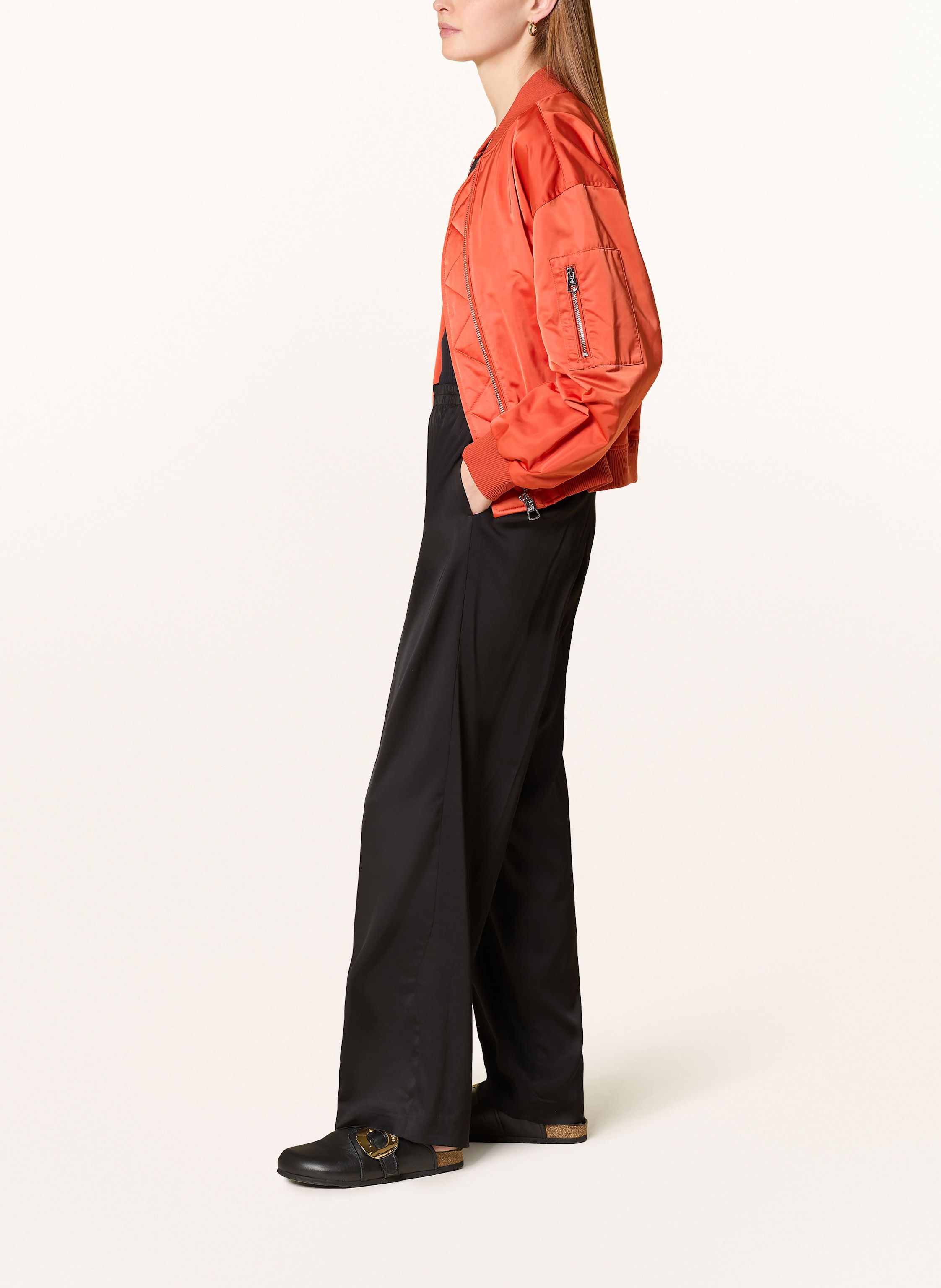 Thumbnail - Marc O'polo Hose Im Jogging-Stil schwarz