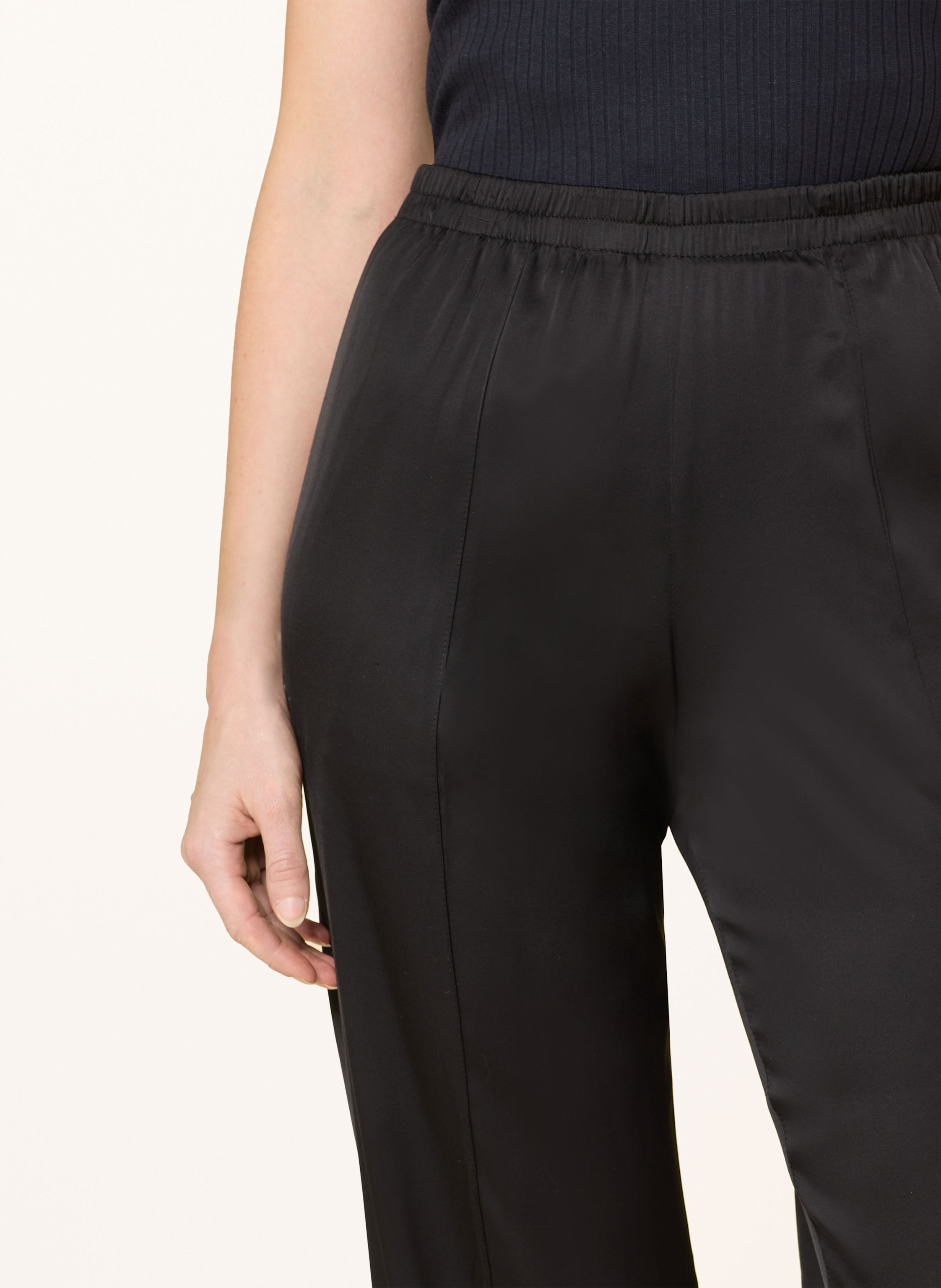 Thumbnail - Marc O'polo Hose Im Jogging-Stil schwarz