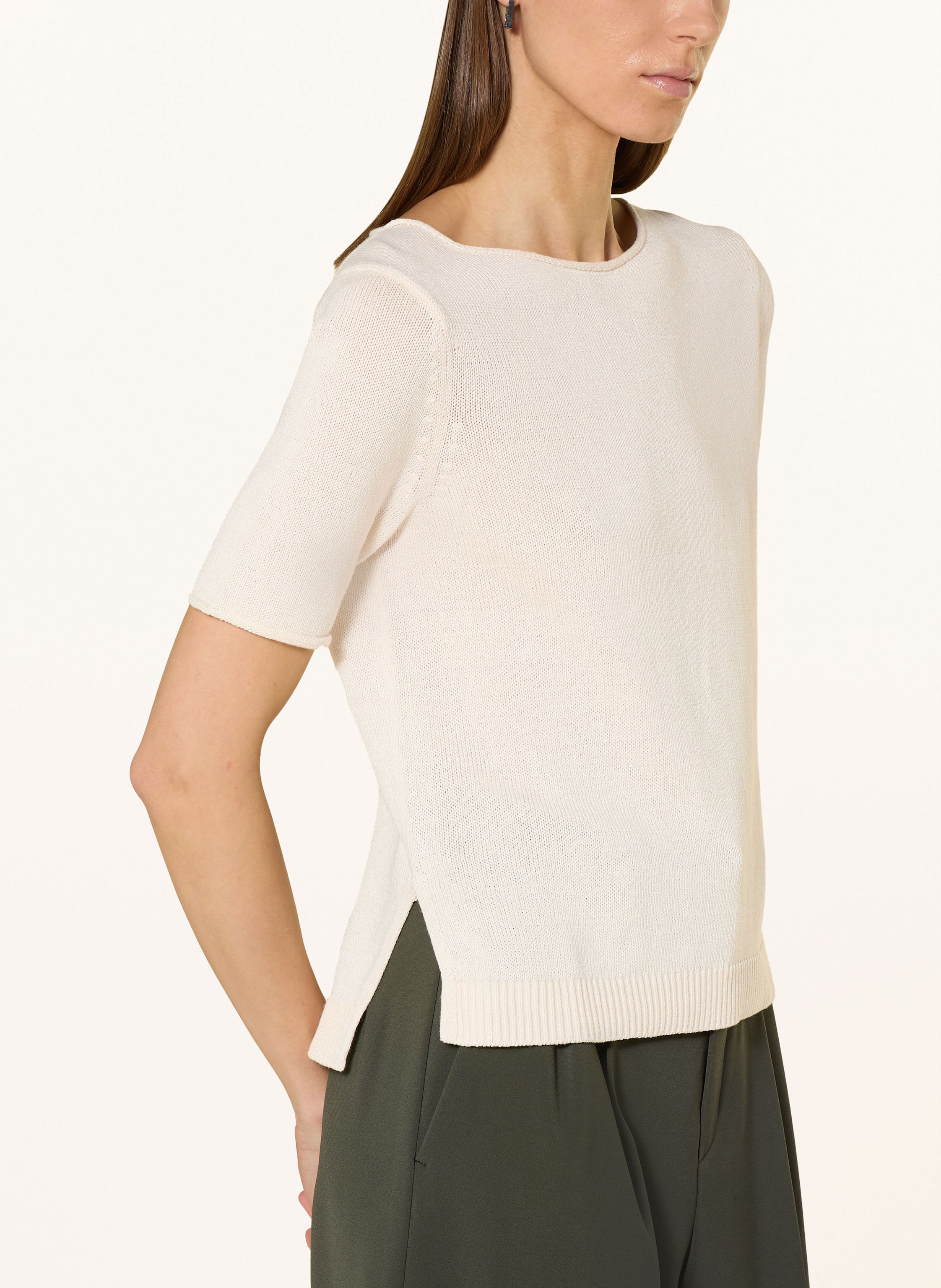 Thumbnail - Marc O'polo Strickshirt Mit Leinen weiss