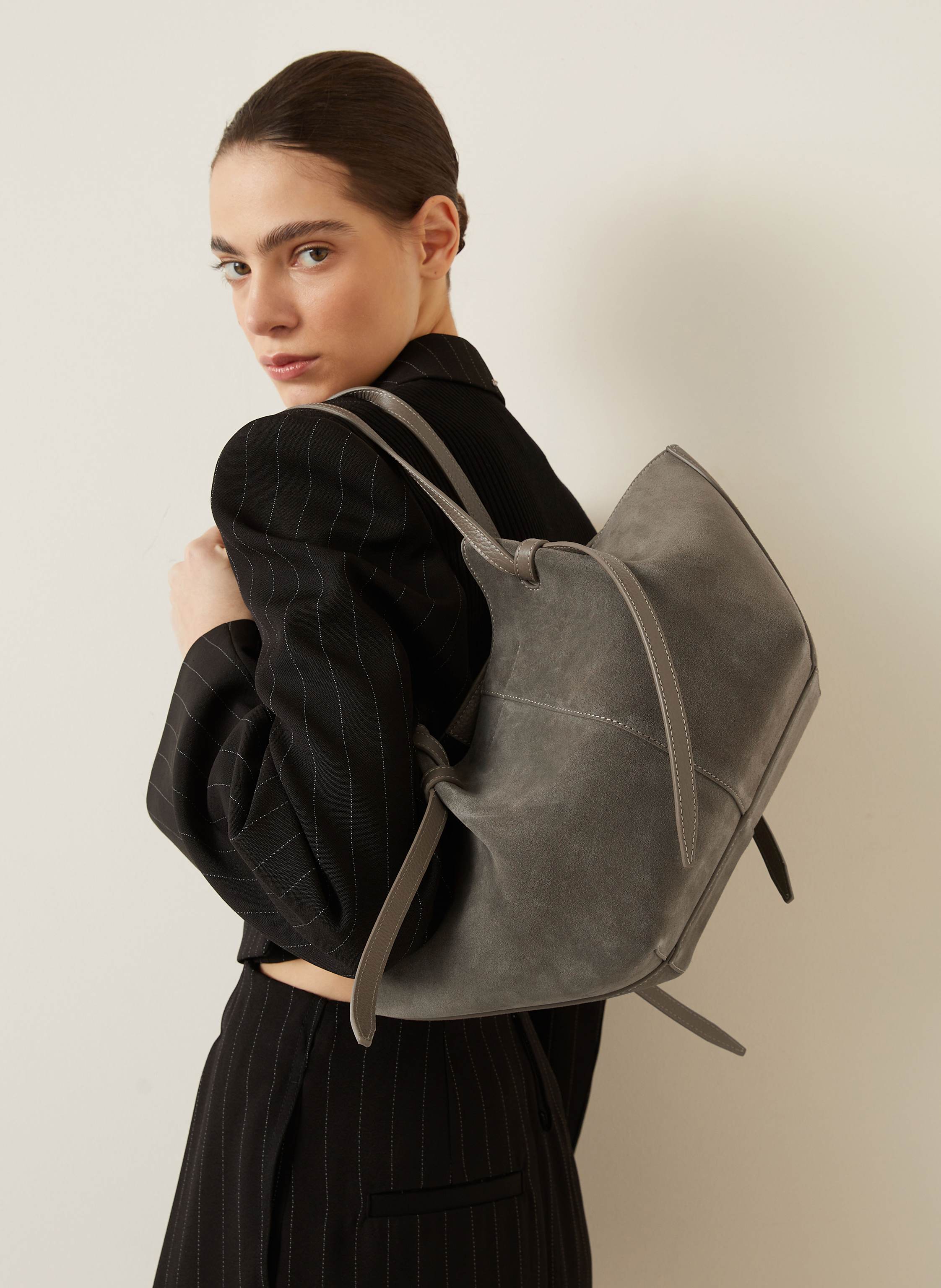 Thumbnail - Yuzefi Shopper Mochi Large beige