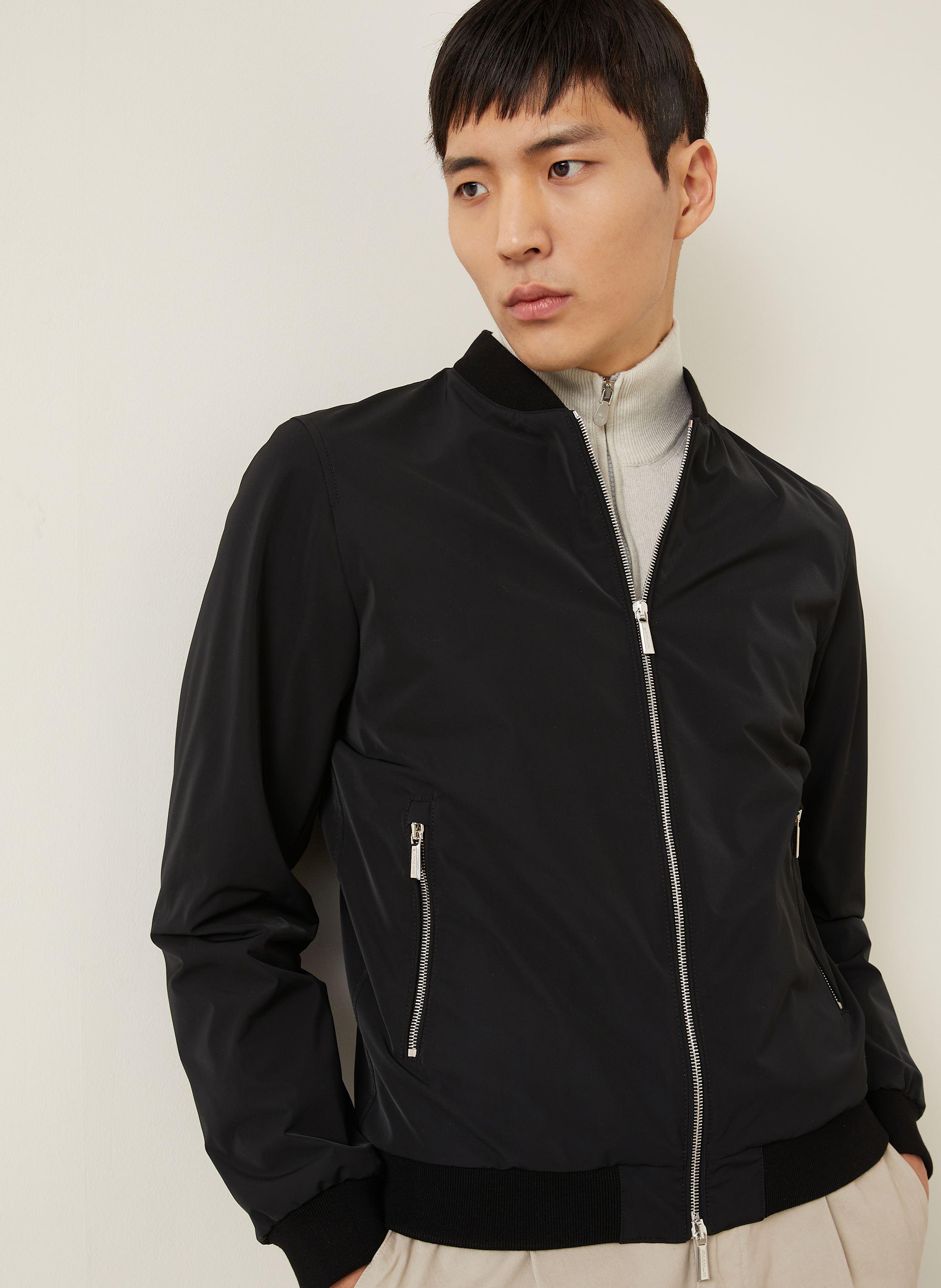 Thumbnail - Moorer Blouson Sorano schwarz