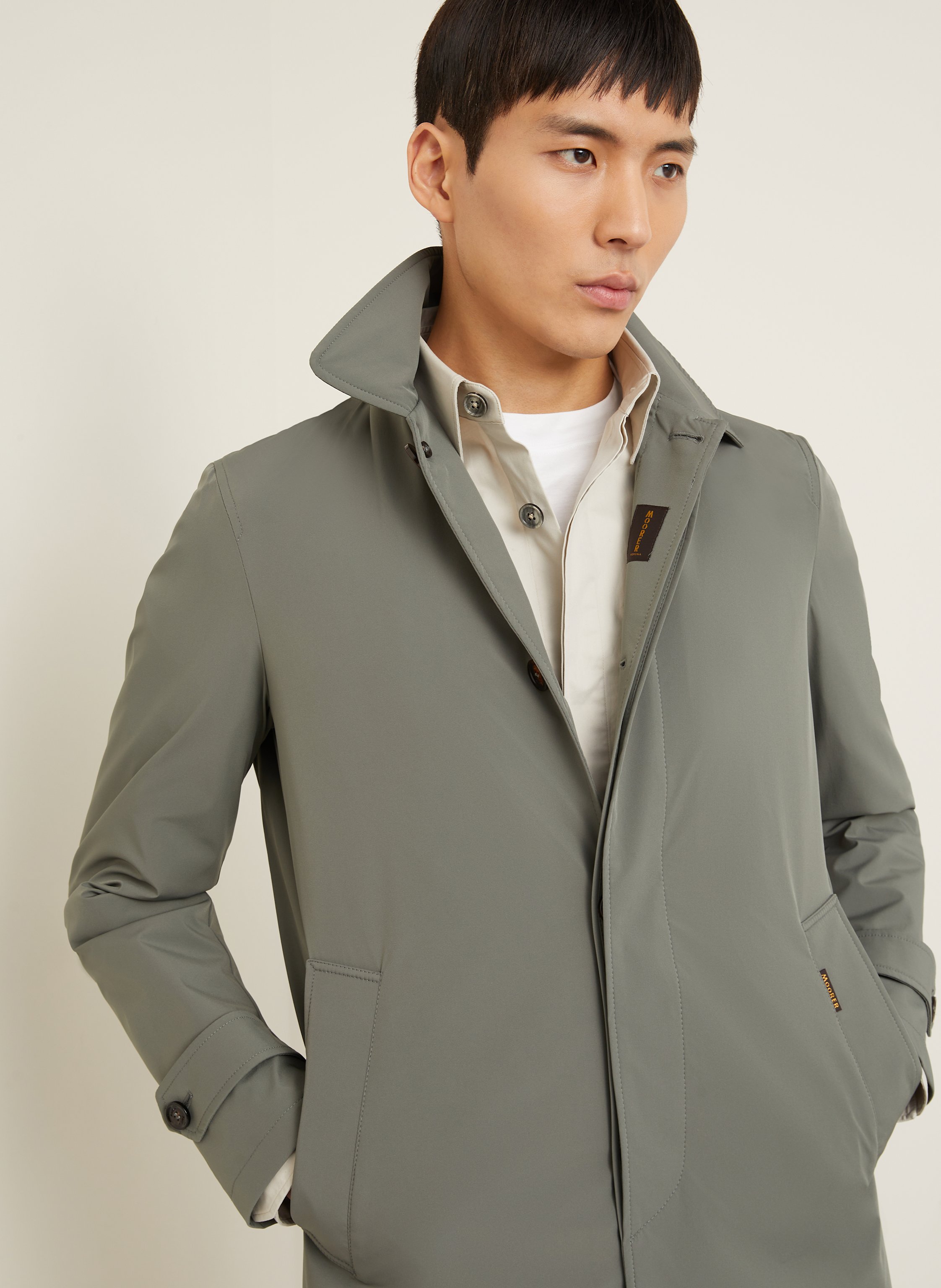 Thumbnail - Moorer Jacke Vittor grau