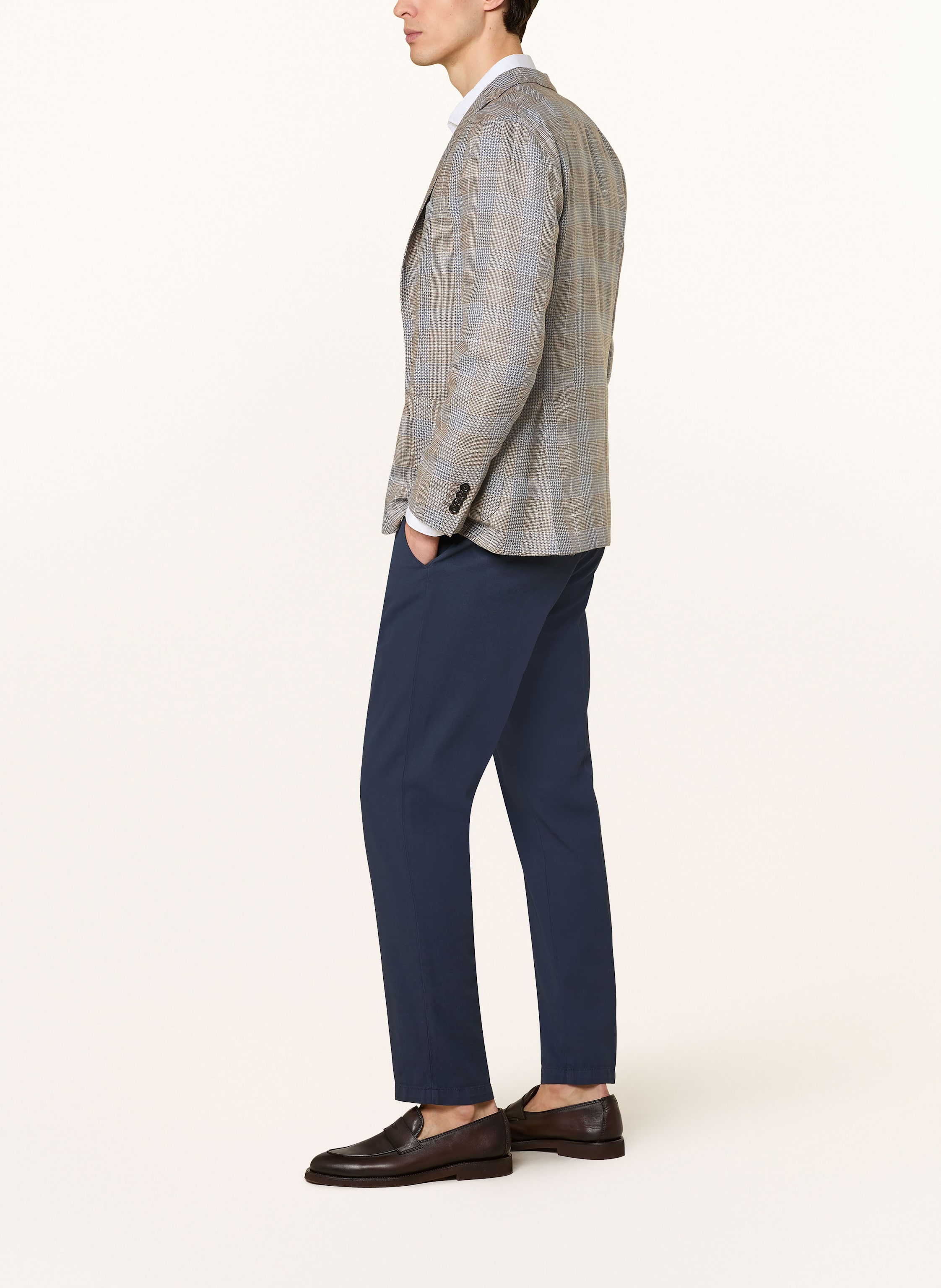 Thumbnail - Myths Chino Extra Slim Fit blau