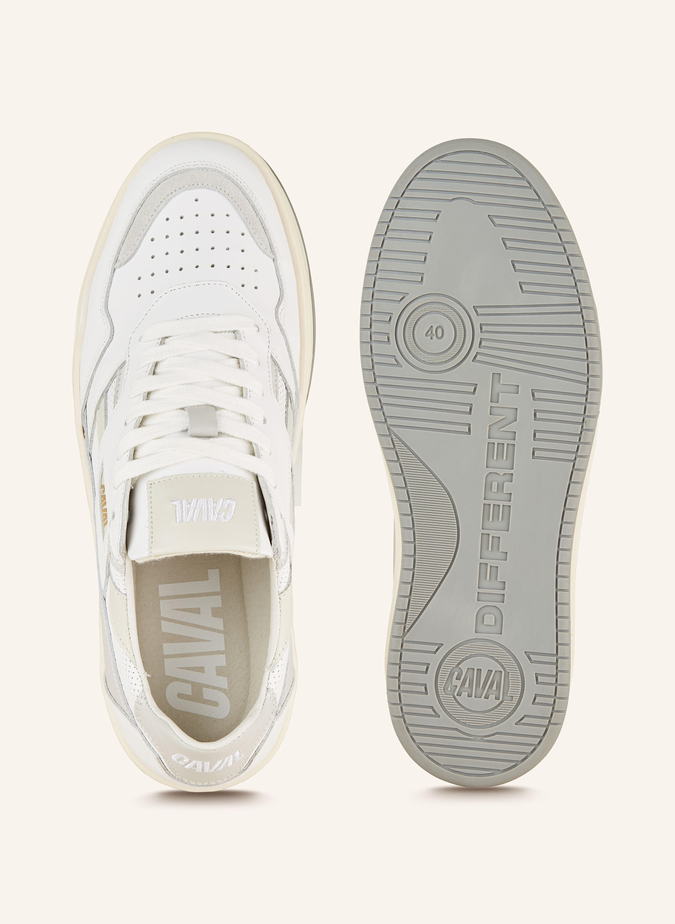 Thumbnail - Caval Sneaker Playground weiss