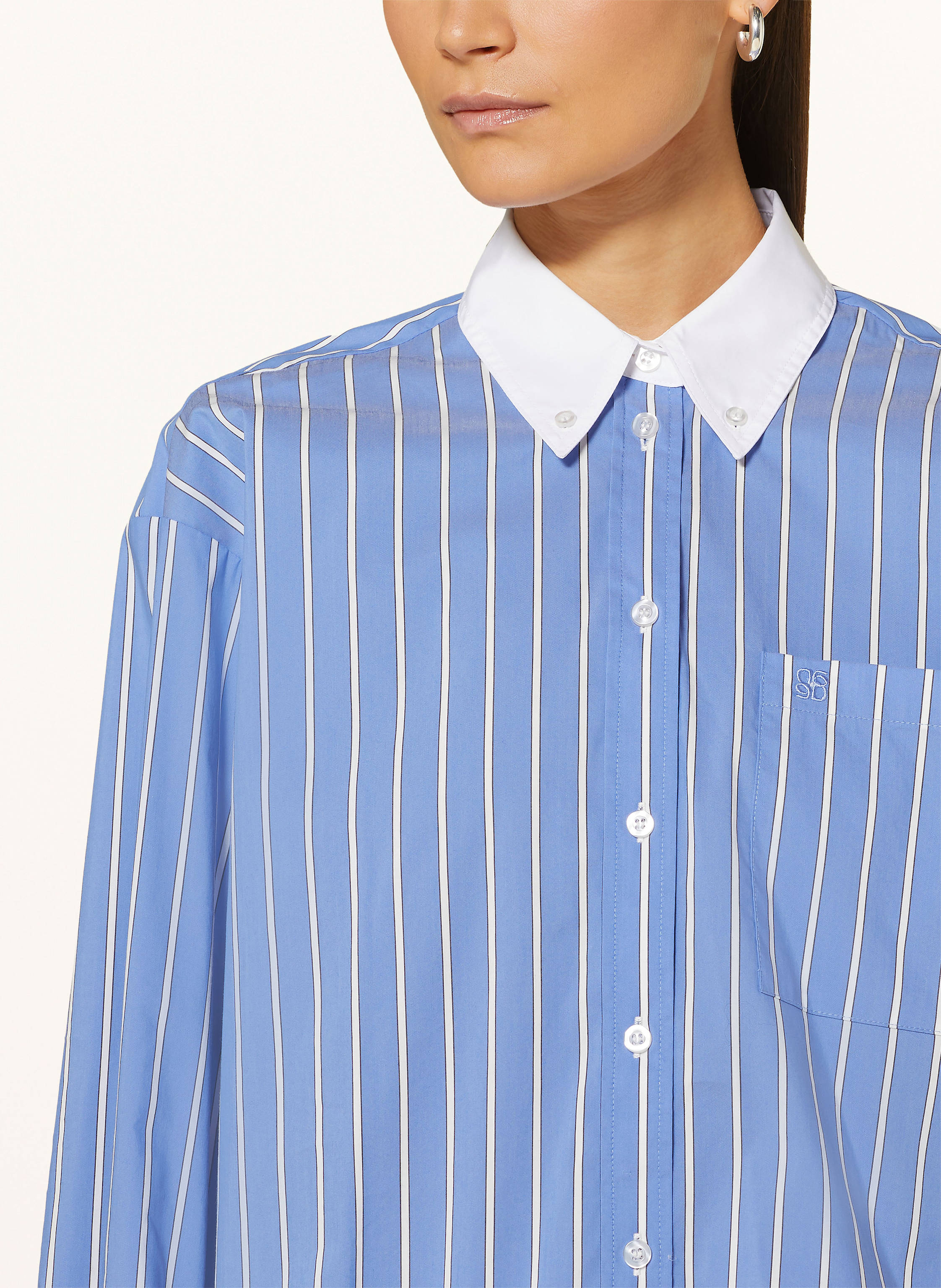 Thumbnail - dante6 Hemdbluse Barique blau