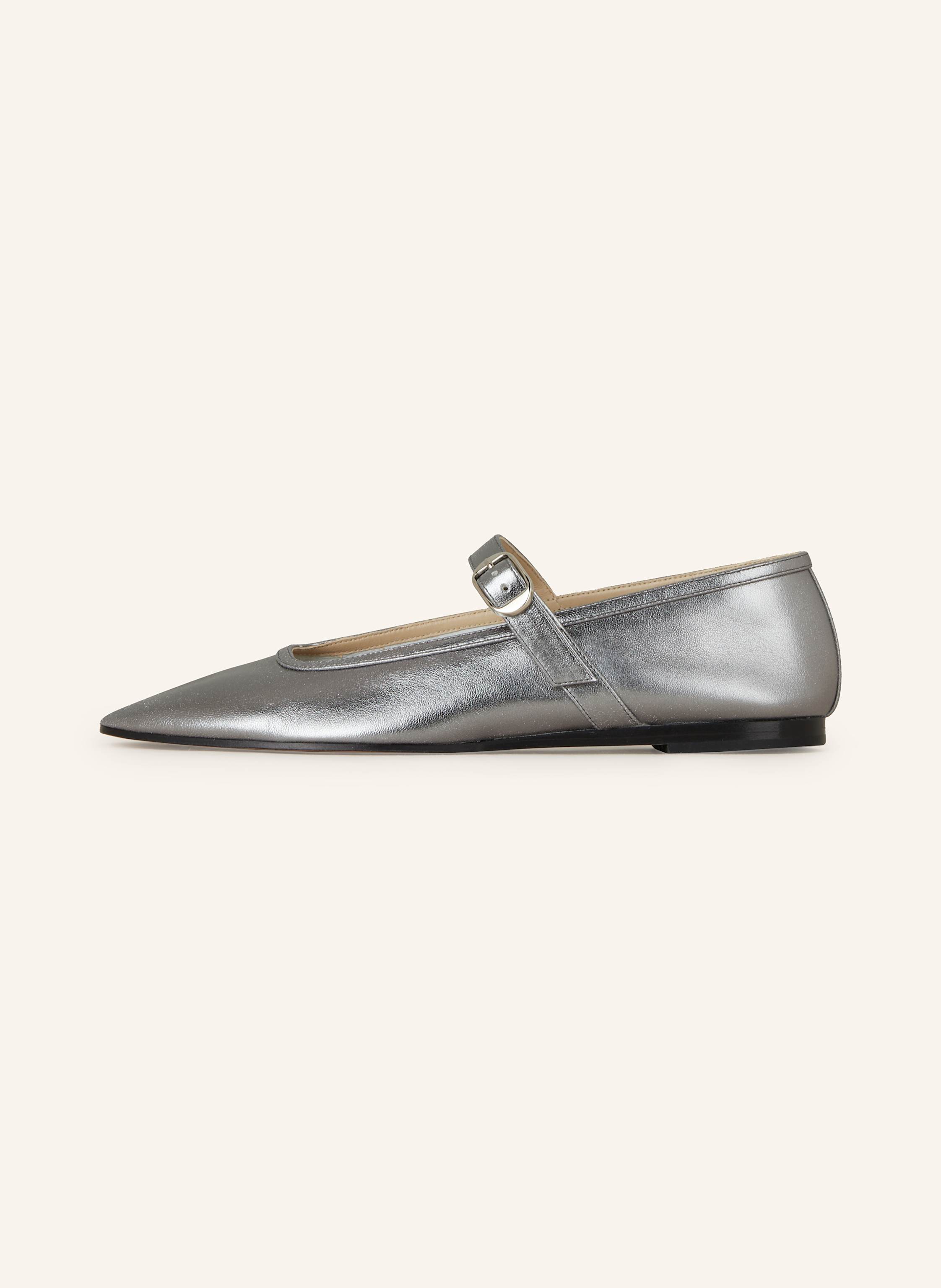 Thumbnail - Le Monde Béryl Mary-Jane-Ballerinas silber
