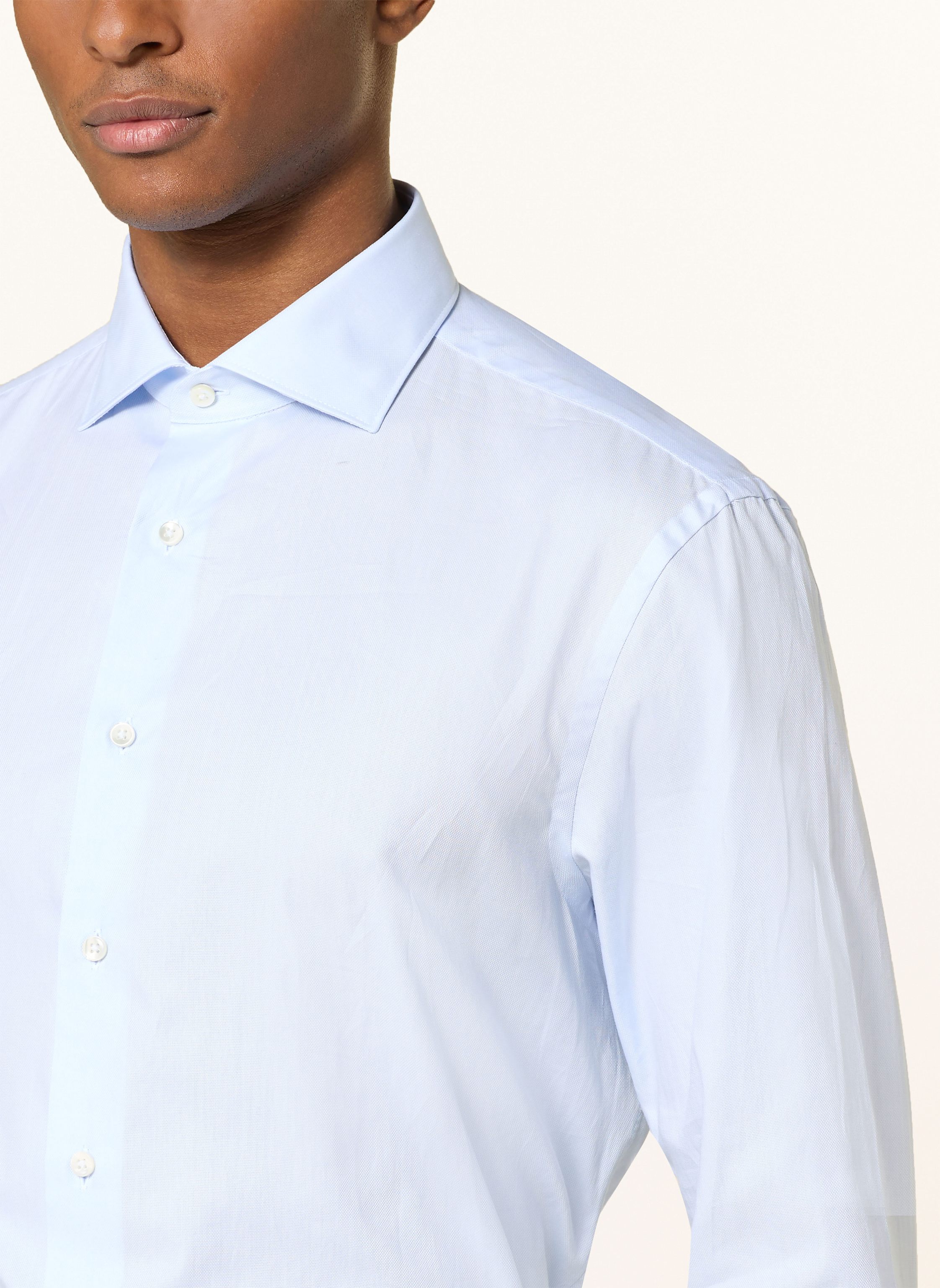 Thumbnail - Canali Hemd Slim Fit blau
