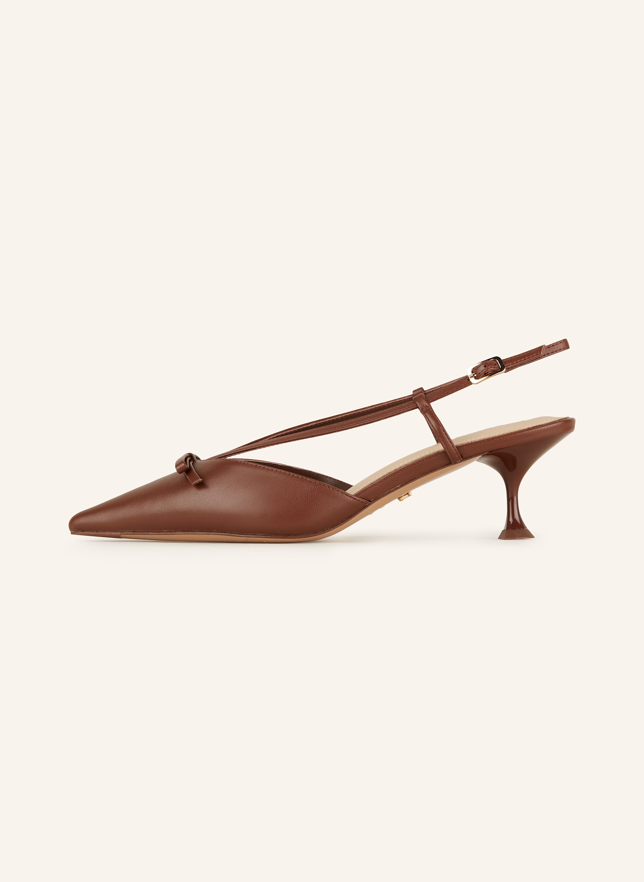 Thumbnail - Lola Cruz Slingpumps Satina braun