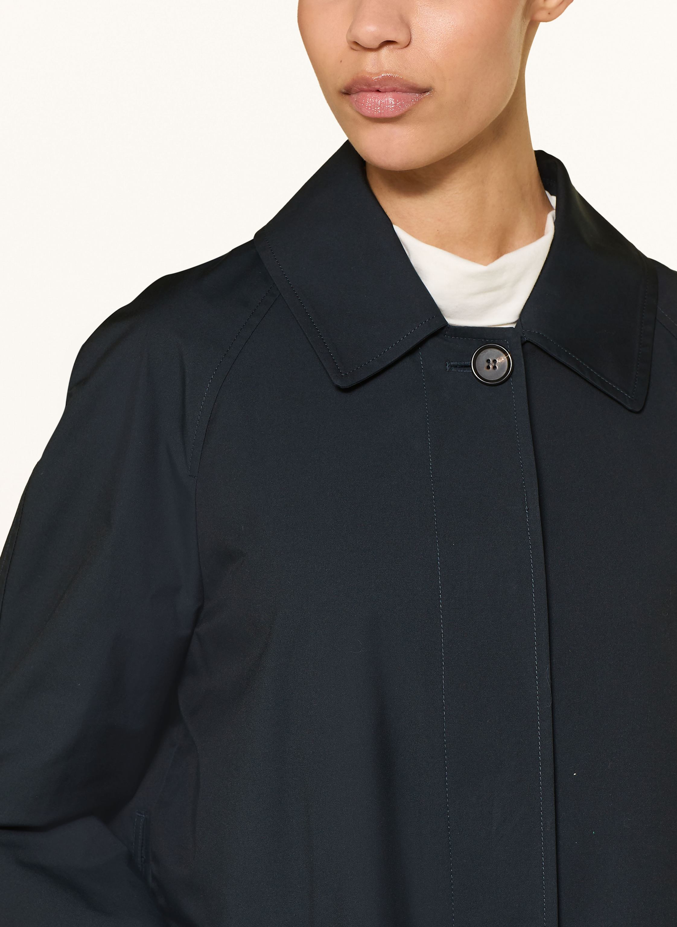 Thumbnail - Max Mara The Cube Trenchcoat Orleans blau