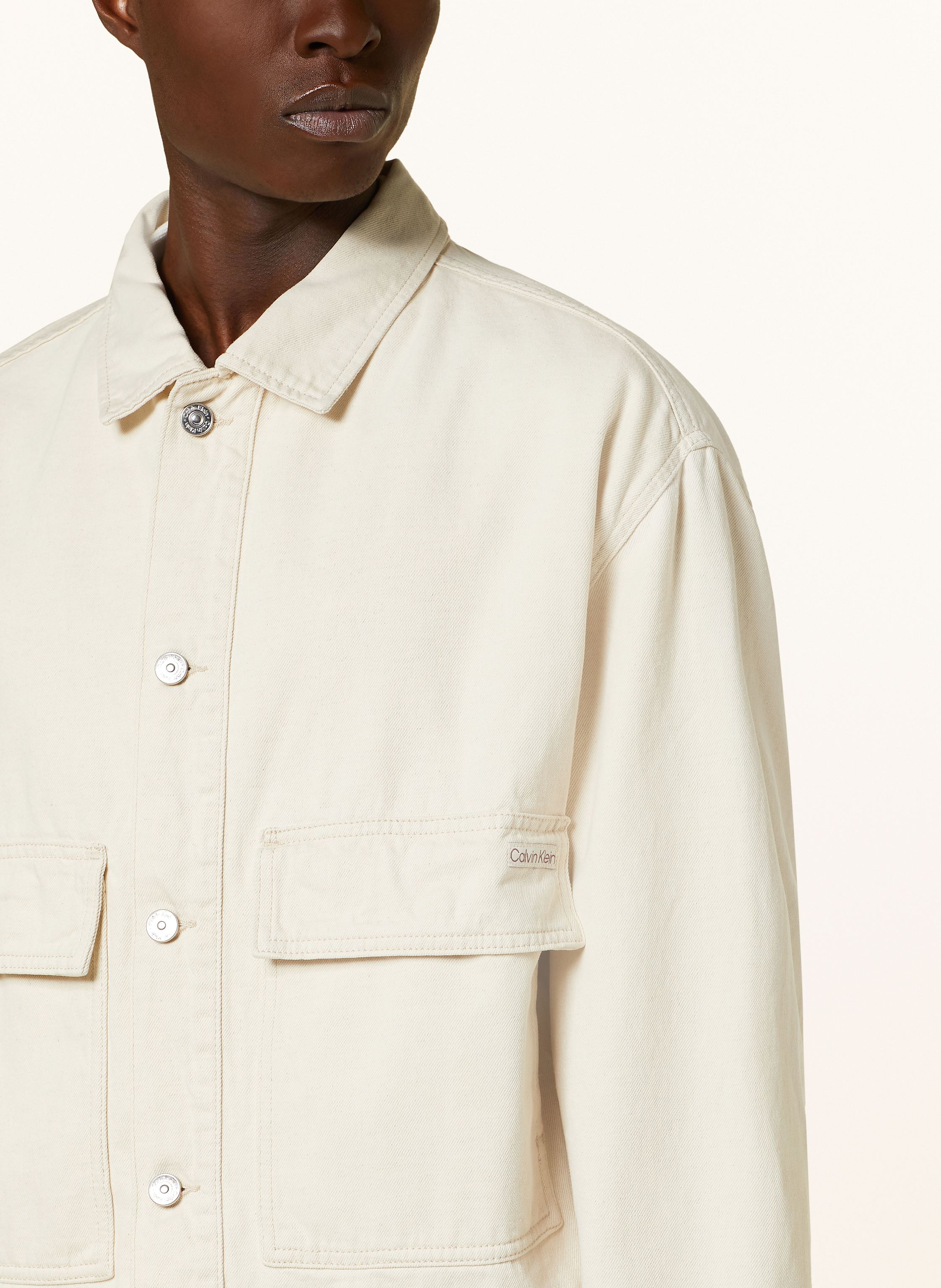 Thumbnail - Calvin Klein Jeans Jeansjacke Minimal Trucker beige